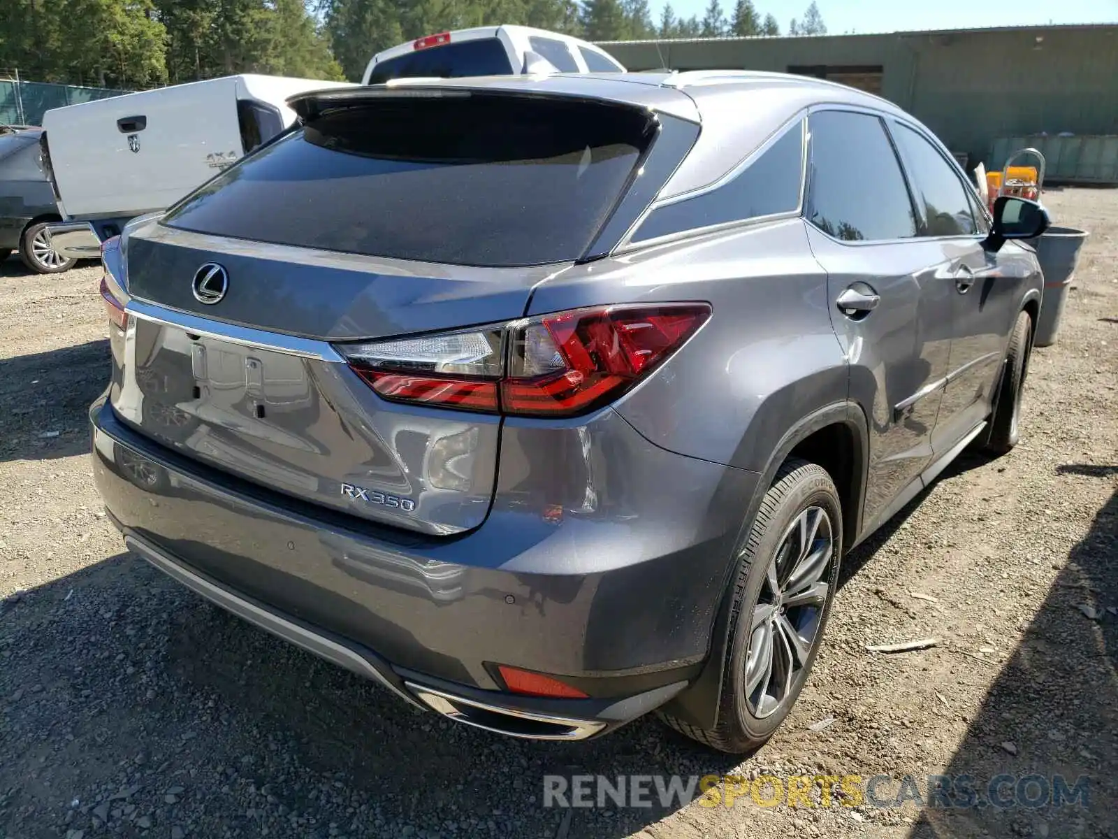 4 Фотография поврежденного автомобиля 2T2HZMDA6MC269551 LEXUS RX350 2021