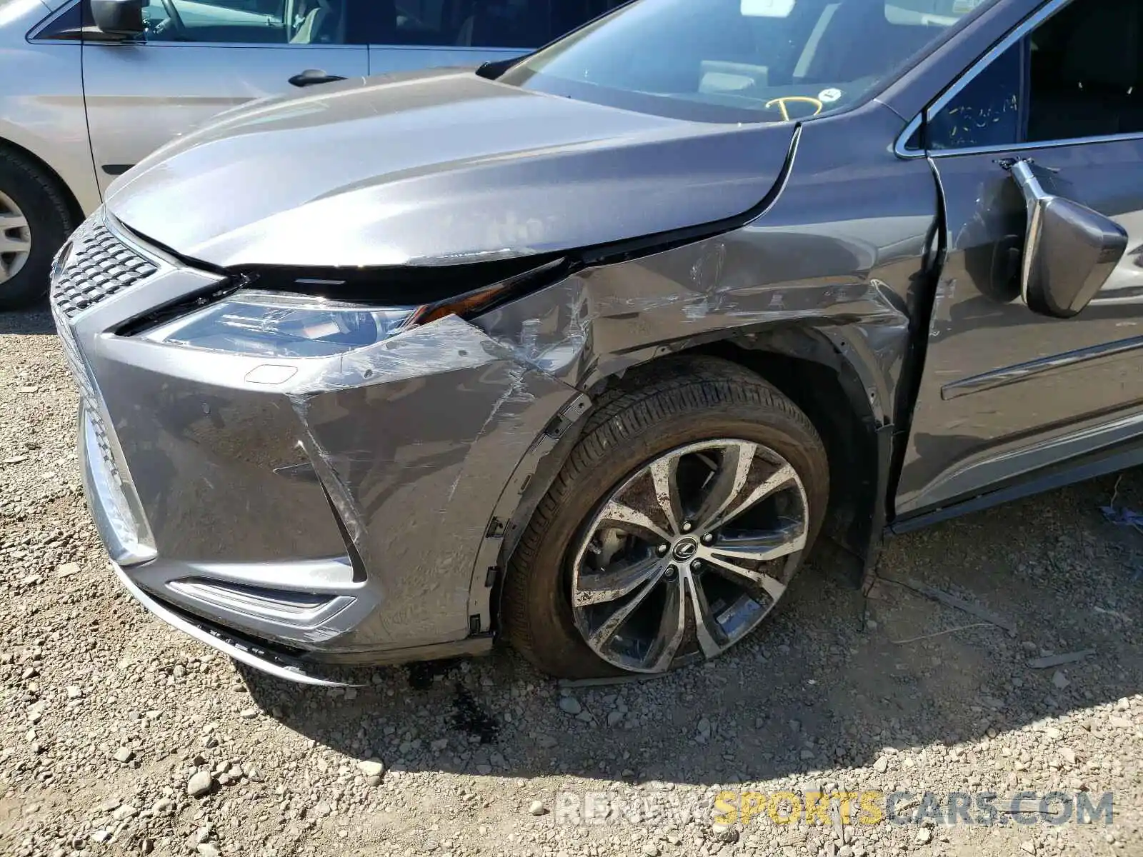 9 Фотография поврежденного автомобиля 2T2HZMDA6MC269551 LEXUS RX350 2021