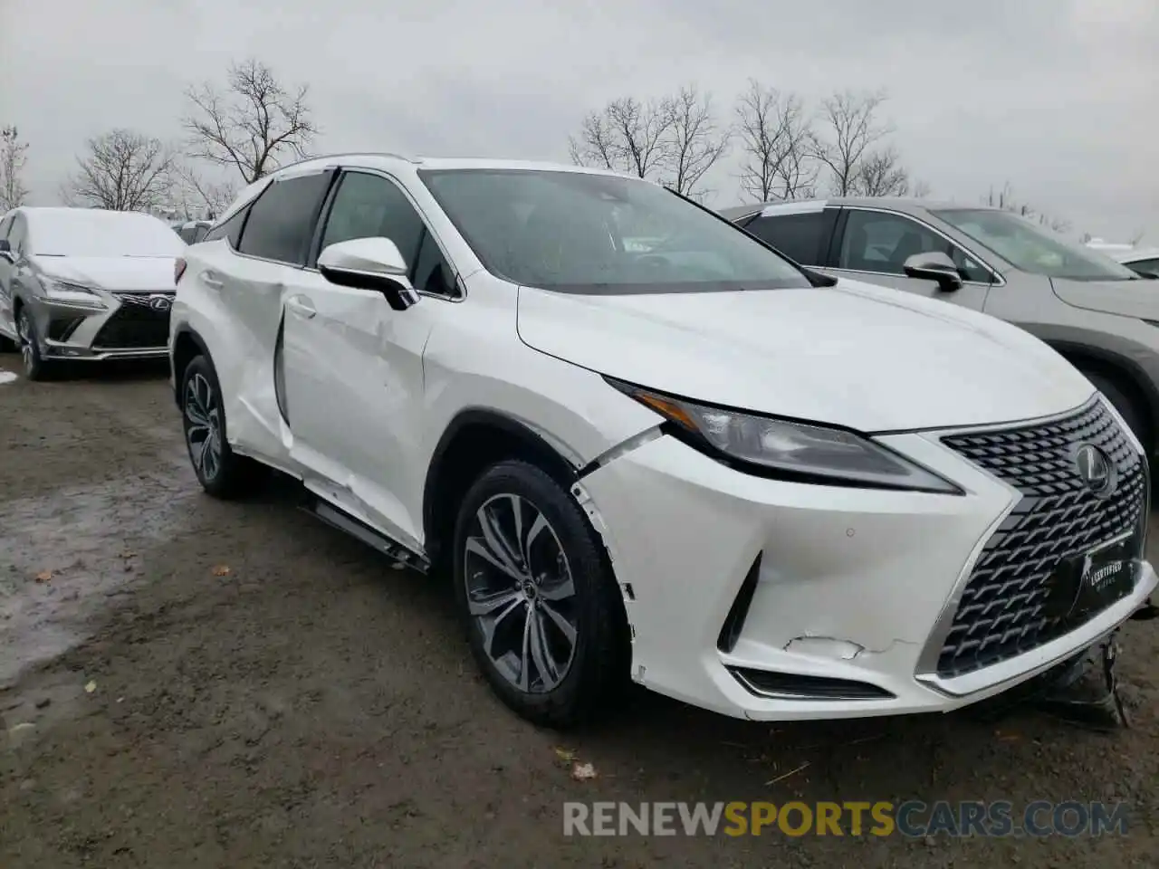 1 Photograph of a damaged car 2T2HZMDA6MC277018 LEXUS RX350 2021