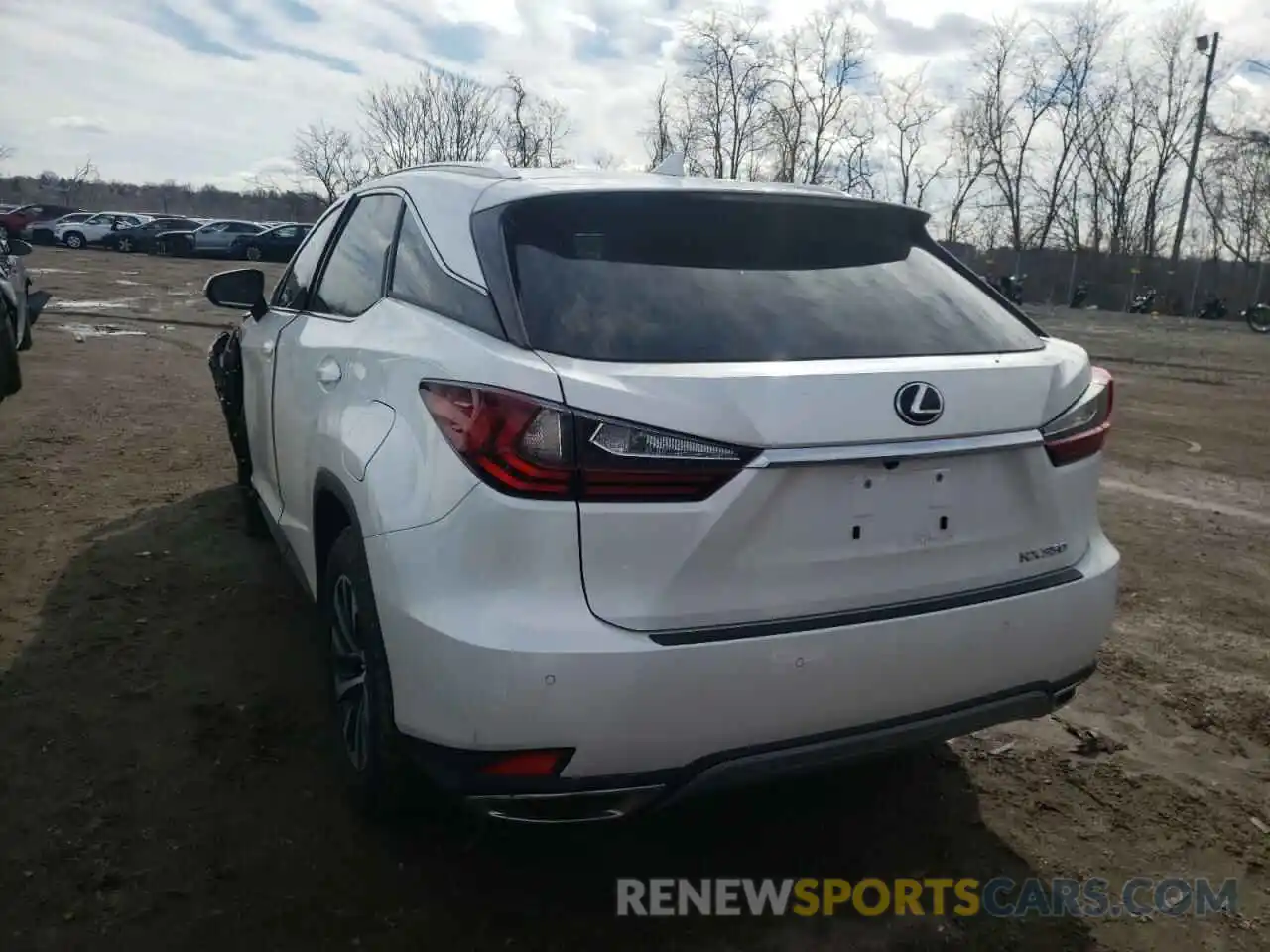 3 Фотография поврежденного автомобиля 2T2HZMDA6MC284048 LEXUS RX350 2021