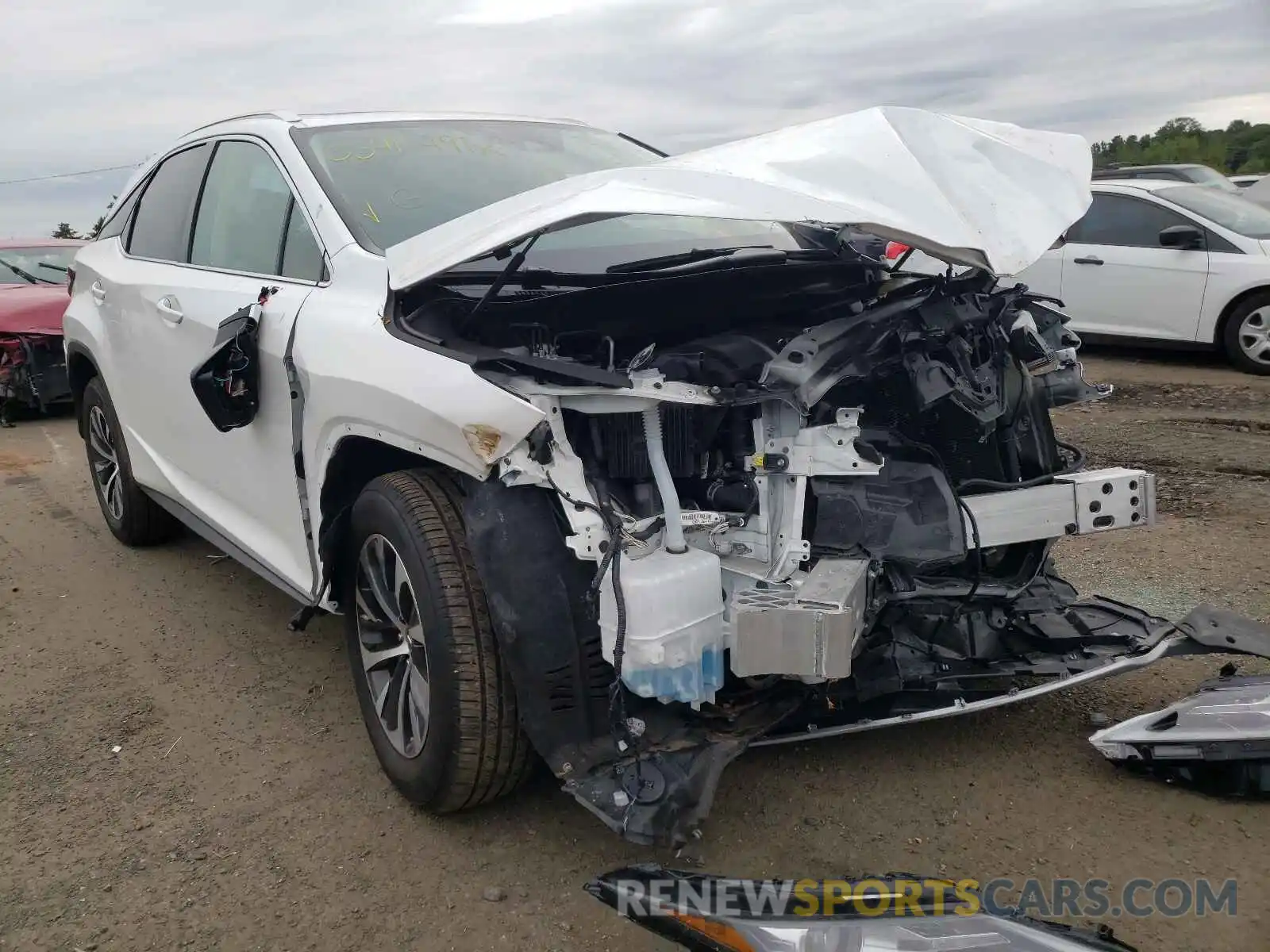 1 Photograph of a damaged car 2T2HZMDA7MC265671 LEXUS RX350 2021