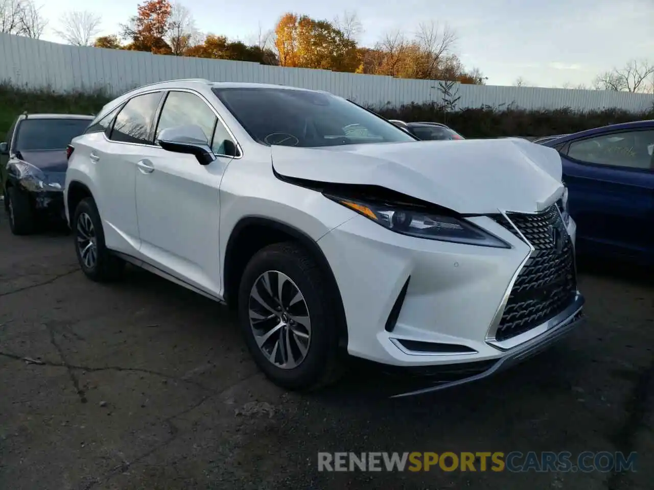 1 Photograph of a damaged car 2T2HZMDA7MC275214 LEXUS RX350 2021