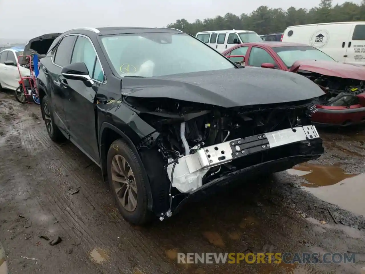 1 Photograph of a damaged car 2T2HZMDA7MC279411 LEXUS RX350 2021