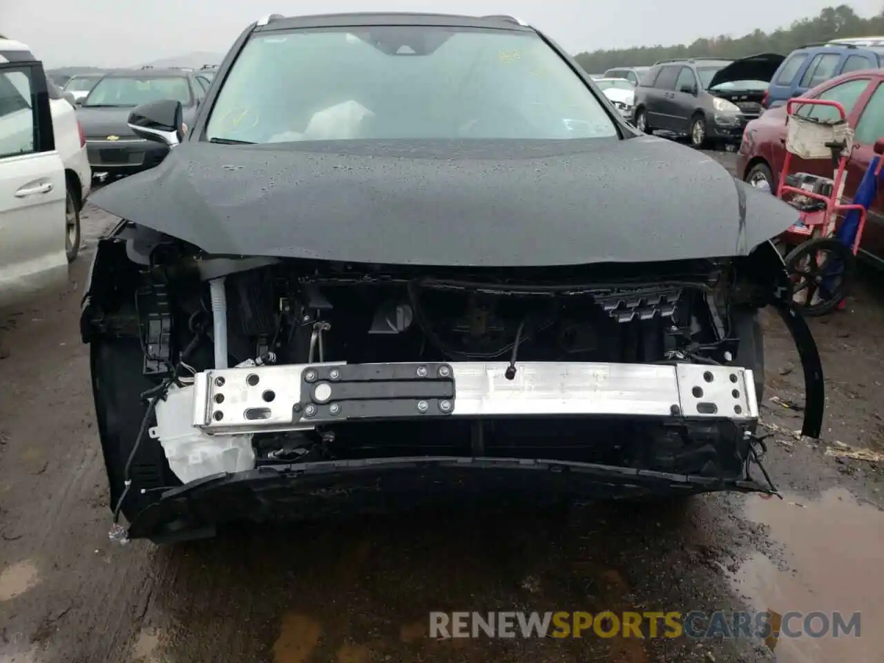 9 Photograph of a damaged car 2T2HZMDA7MC279411 LEXUS RX350 2021