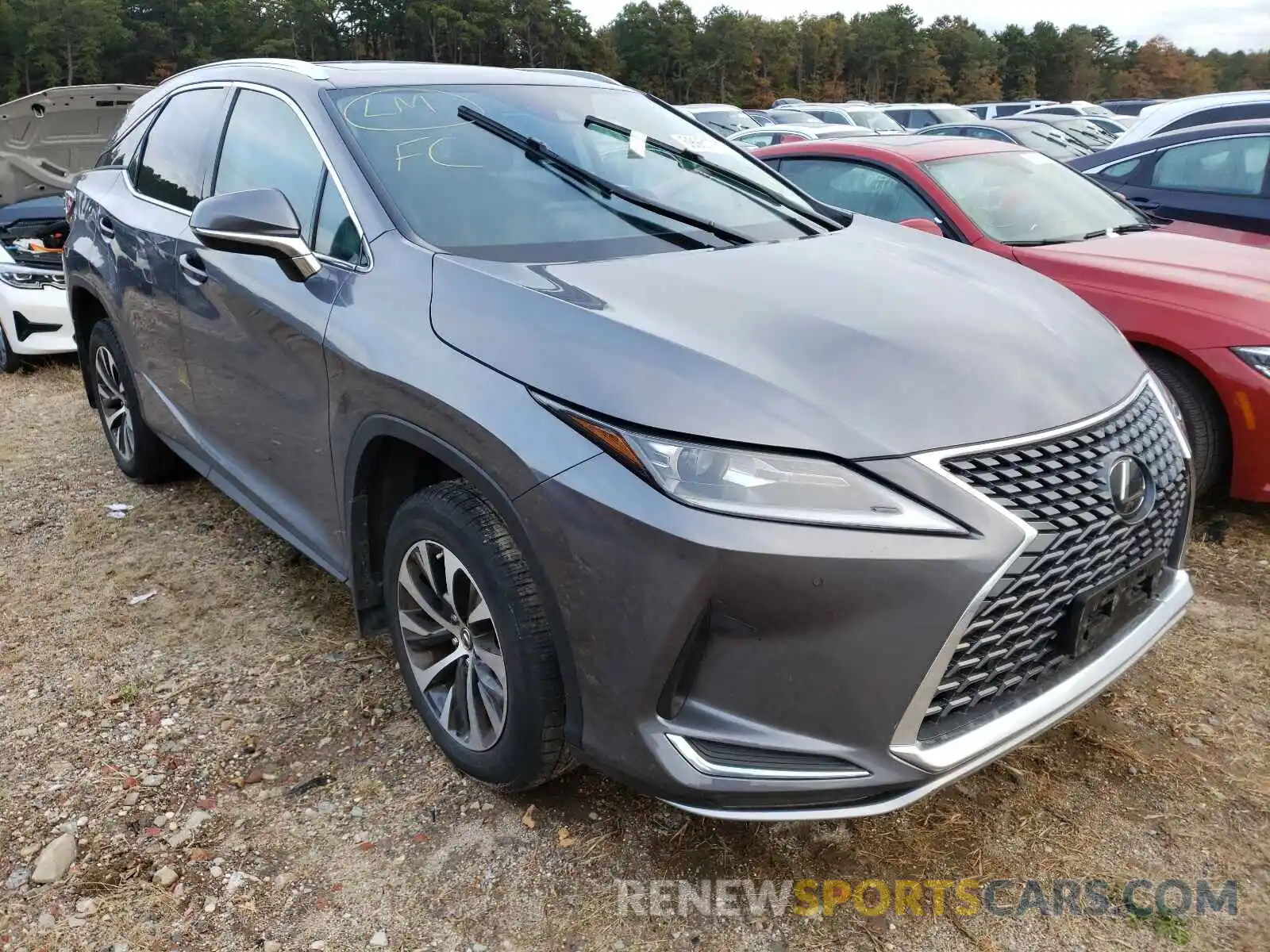 1 Photograph of a damaged car 2T2HZMDA7MC286763 LEXUS RX350 2021