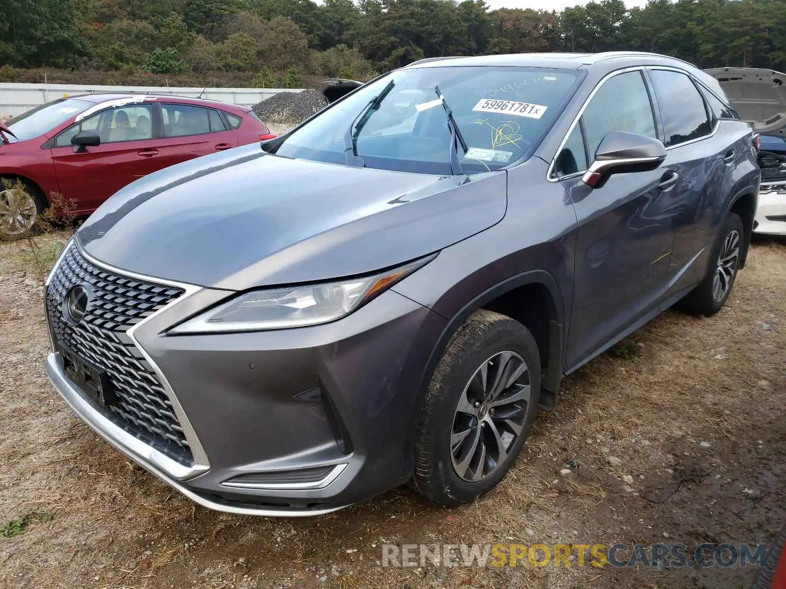 2 Photograph of a damaged car 2T2HZMDA7MC286763 LEXUS RX350 2021