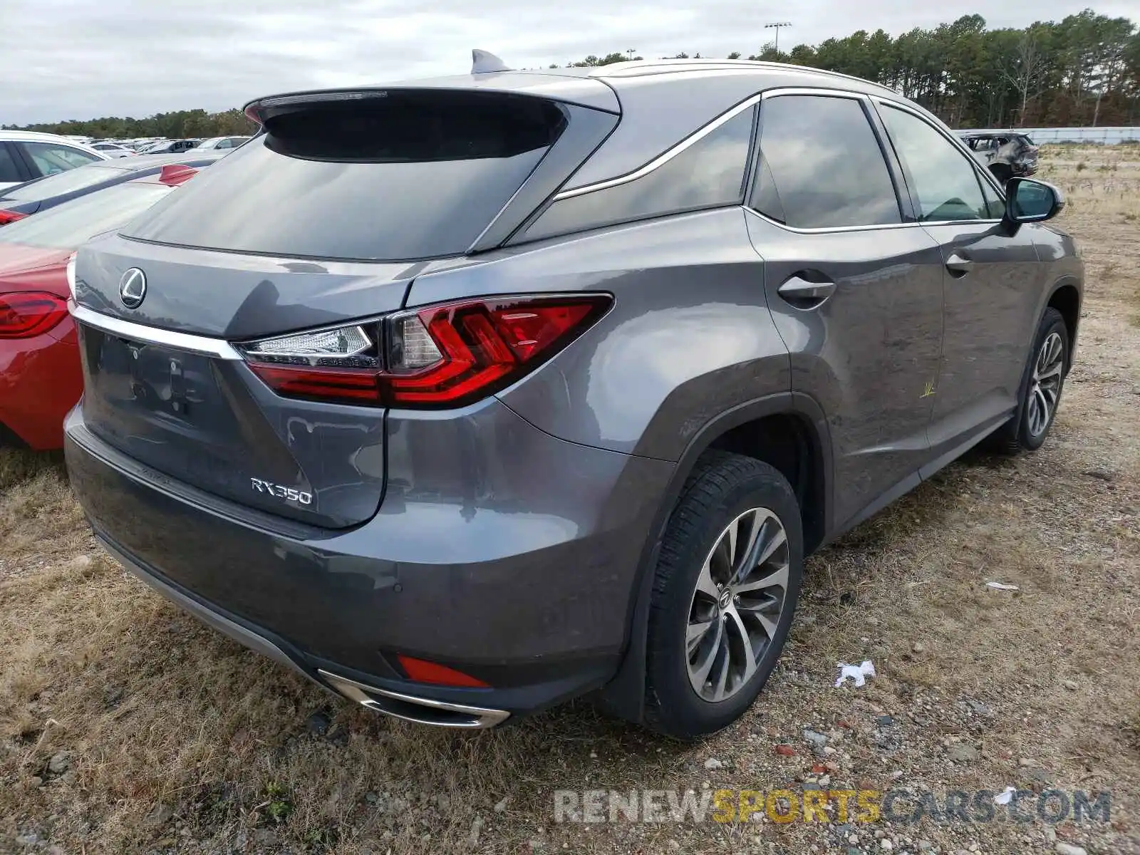 4 Photograph of a damaged car 2T2HZMDA7MC286763 LEXUS RX350 2021