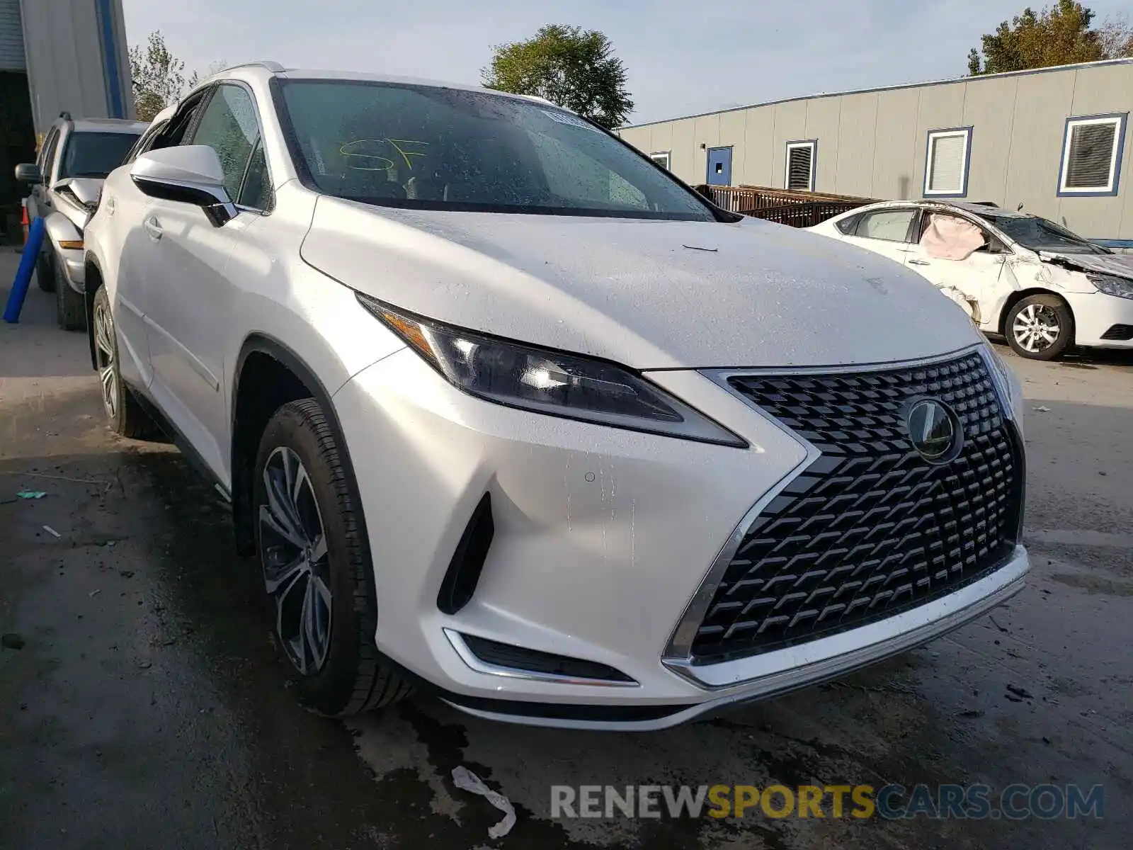 1 Photograph of a damaged car 2T2HZMDA7MC291591 LEXUS RX350 2021