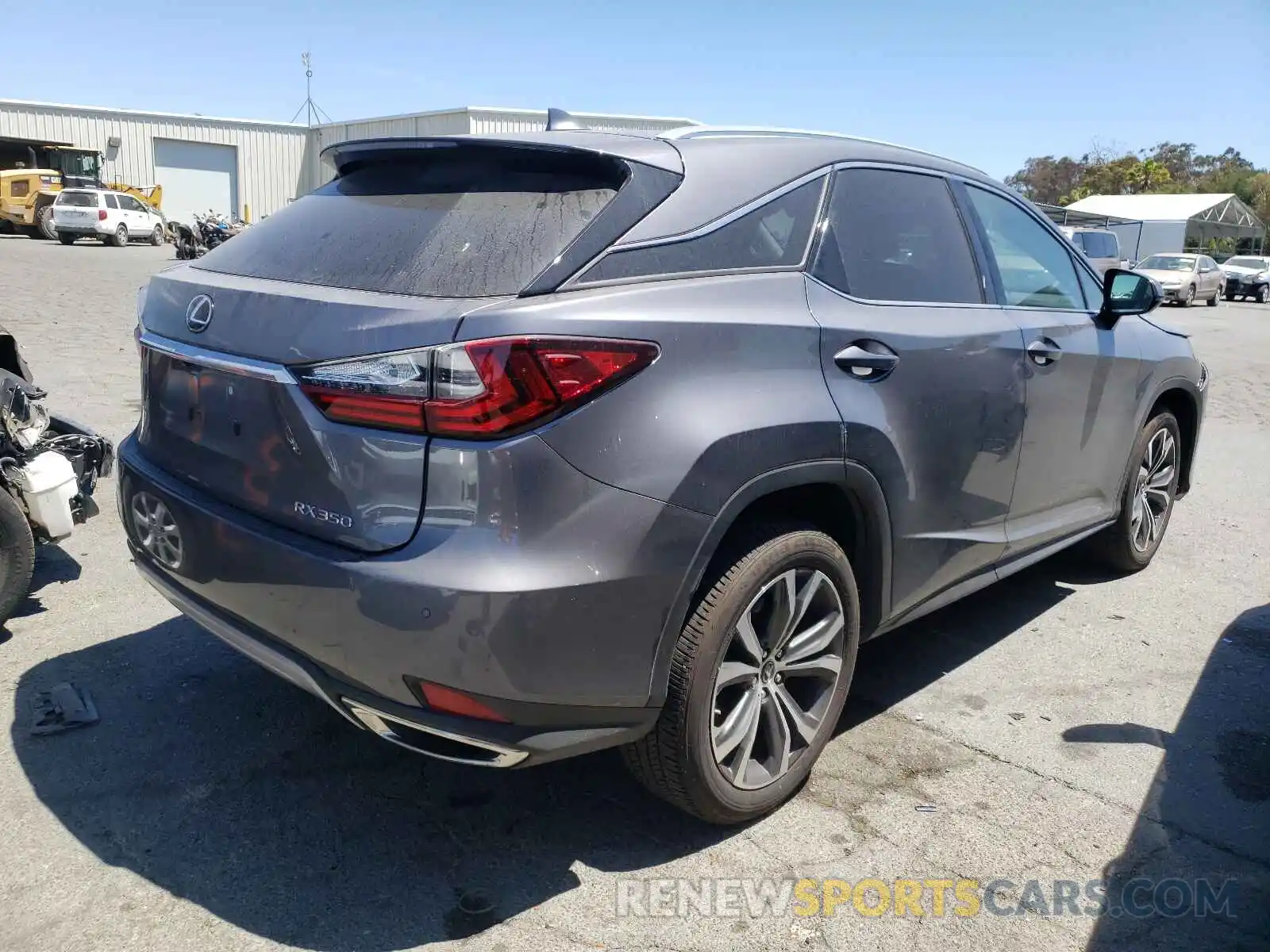 4 Photograph of a damaged car 2T2HZMDA8MC266943 LEXUS RX350 2021