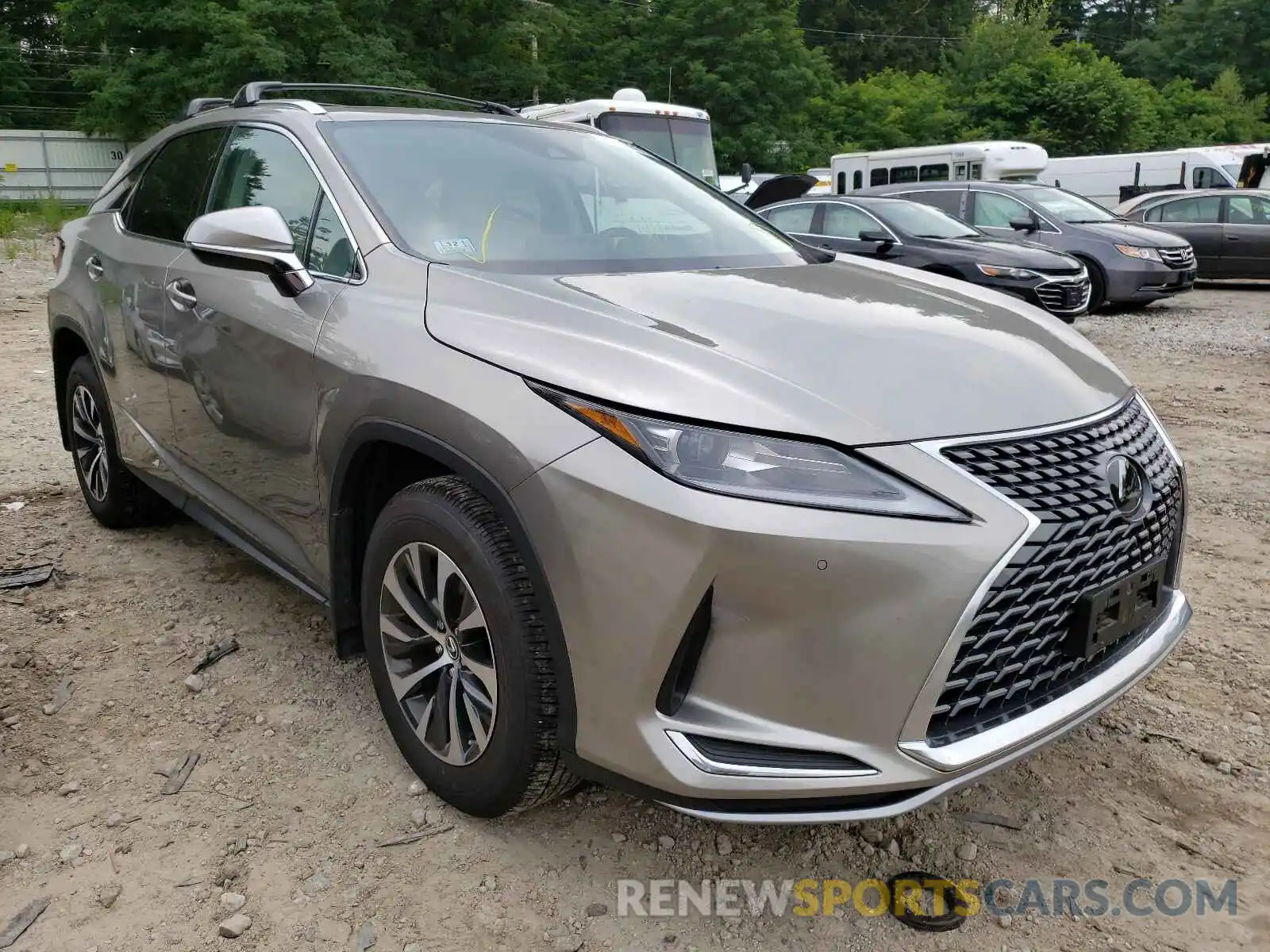 1 Photograph of a damaged car 2T2HZMDA8MC270071 LEXUS RX350 2021