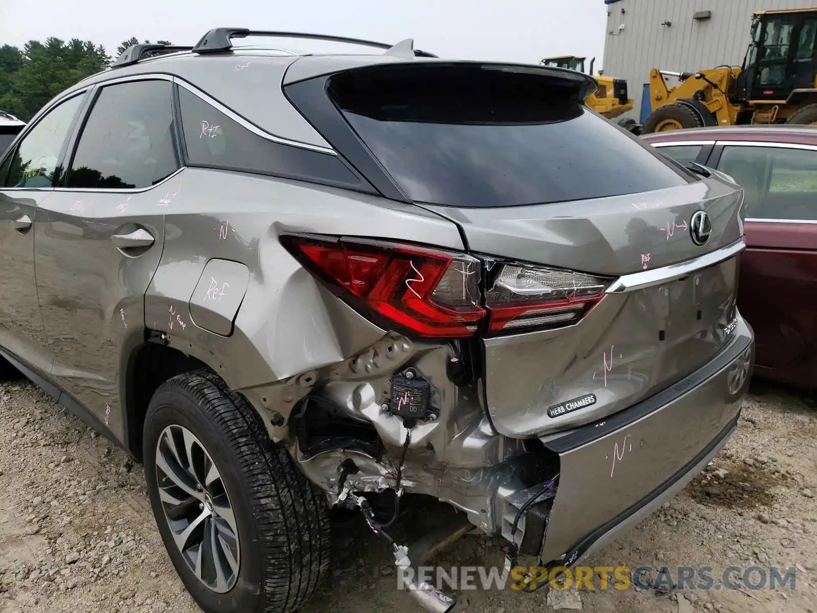 9 Photograph of a damaged car 2T2HZMDA8MC270071 LEXUS RX350 2021