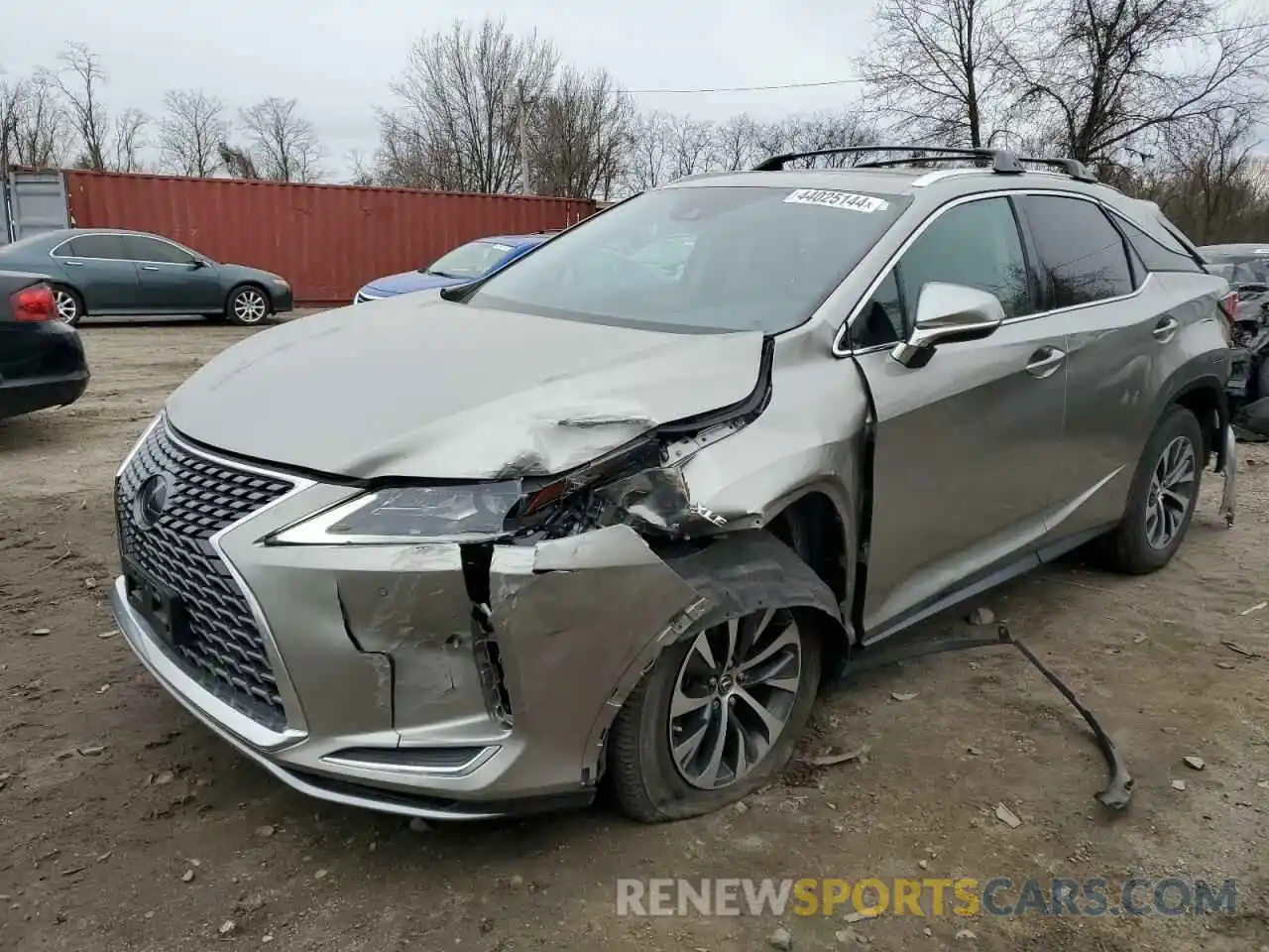 1 Photograph of a damaged car 2T2HZMDA8MC271446 LEXUS RX350 2021