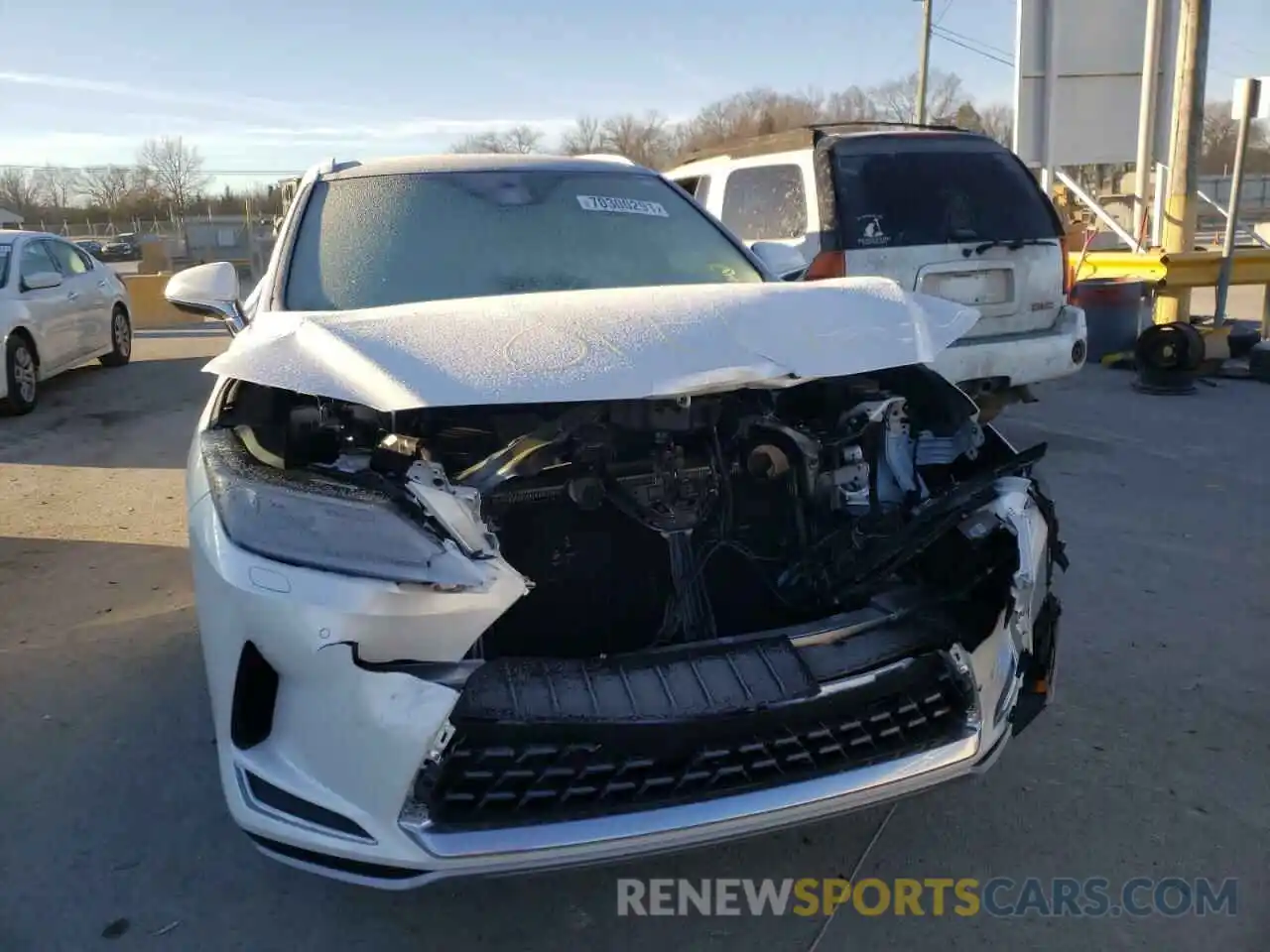 9 Photograph of a damaged car 2T2HZMDA8MC295682 LEXUS RX350 2021