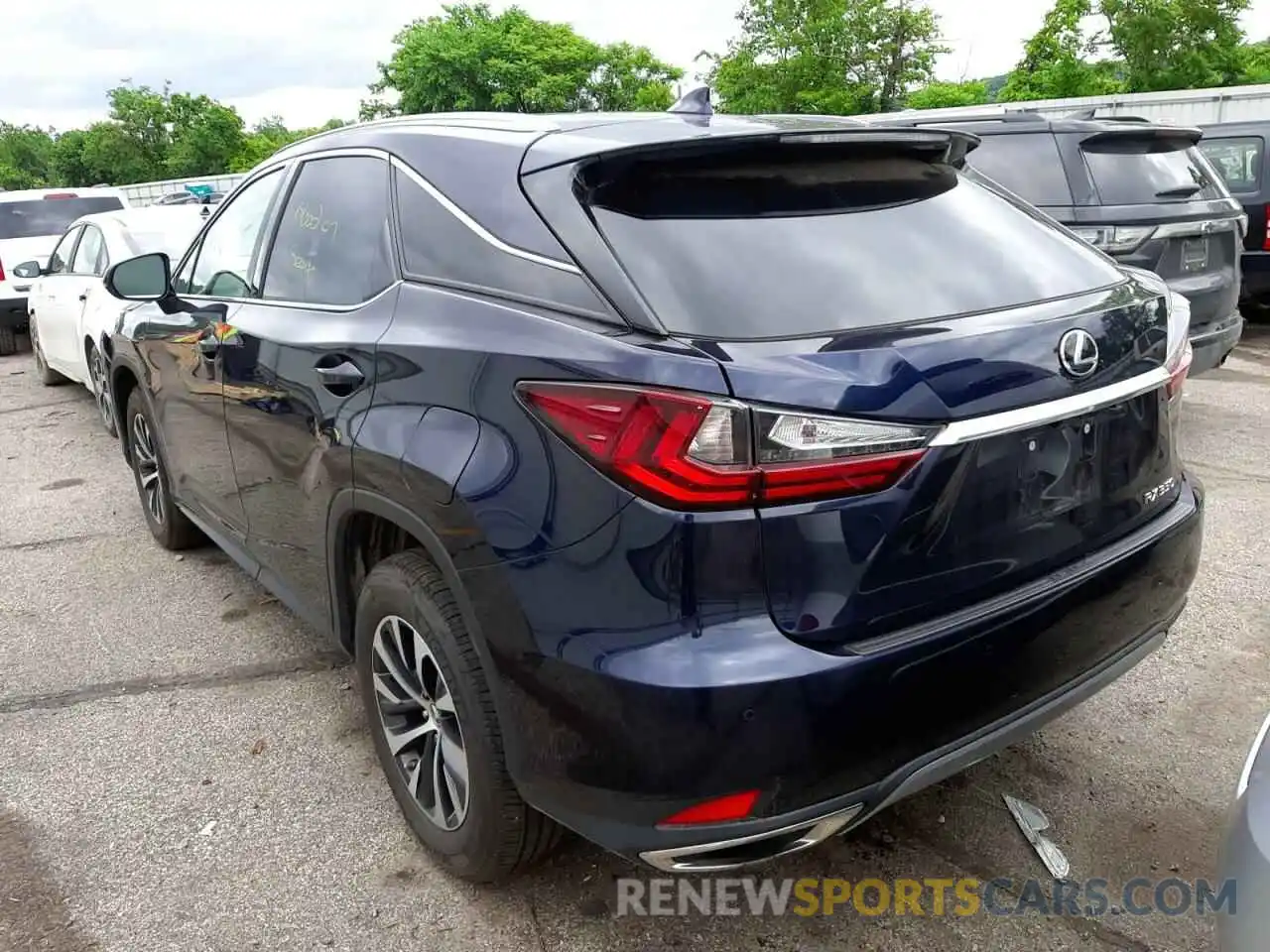 3 Photograph of a damaged car 2T2HZMDA9MC260097 LEXUS RX350 2021