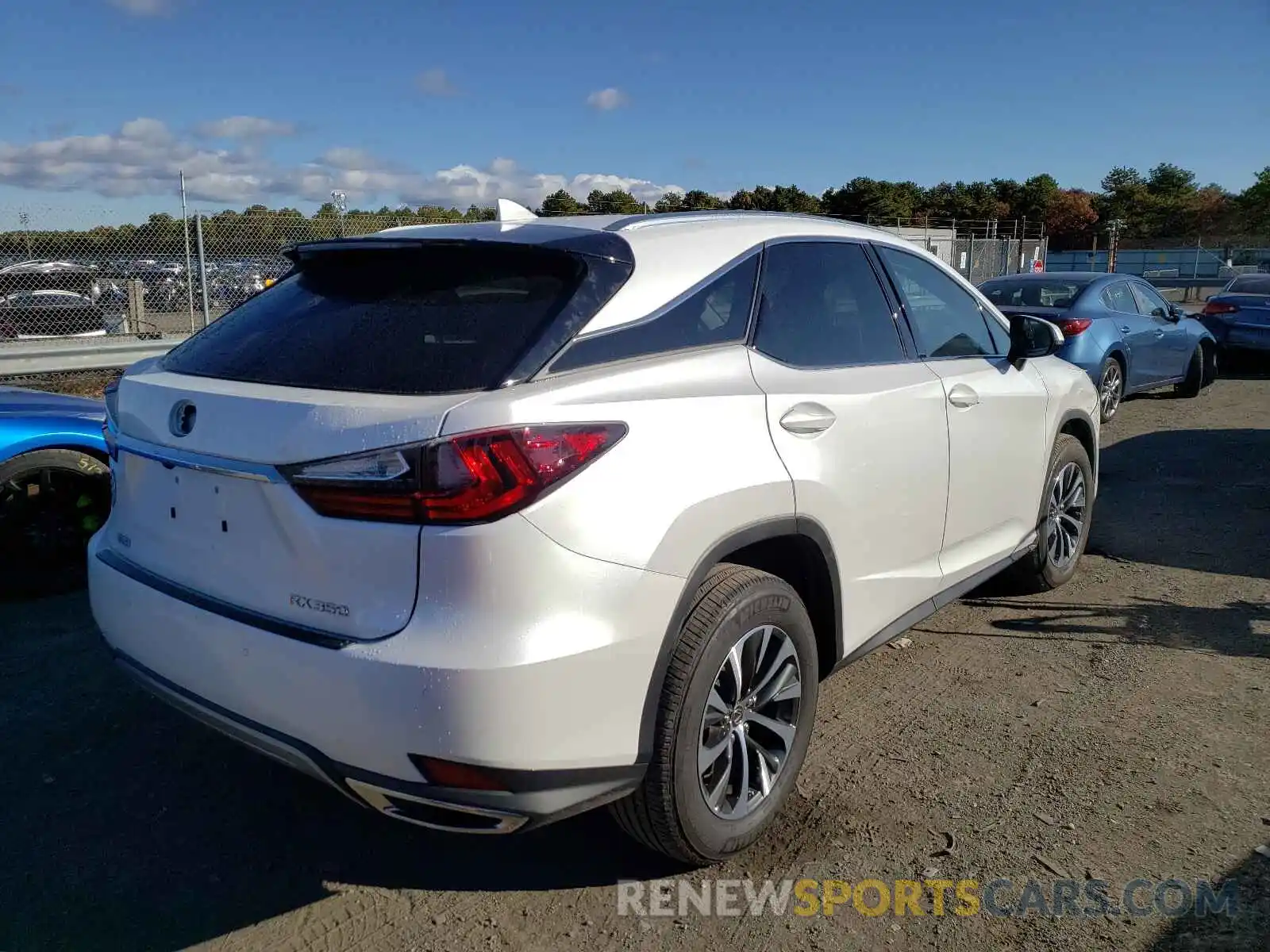 4 Photograph of a damaged car 2T2HZMDA9MC281662 LEXUS RX350 2021