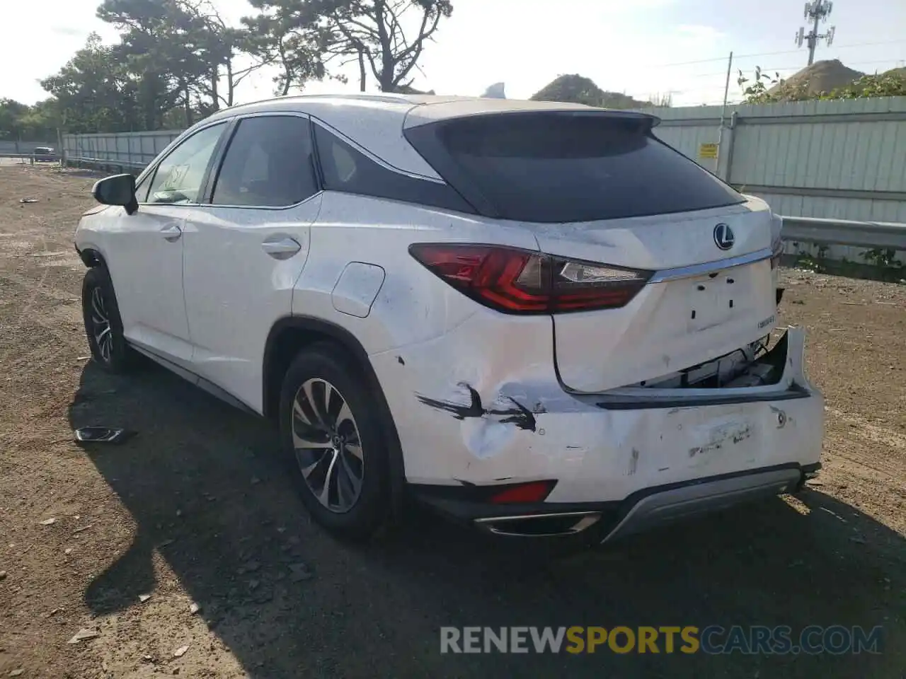 3 Photograph of a damaged car 2T2HZMDA9MC303059 LEXUS RX350 2021