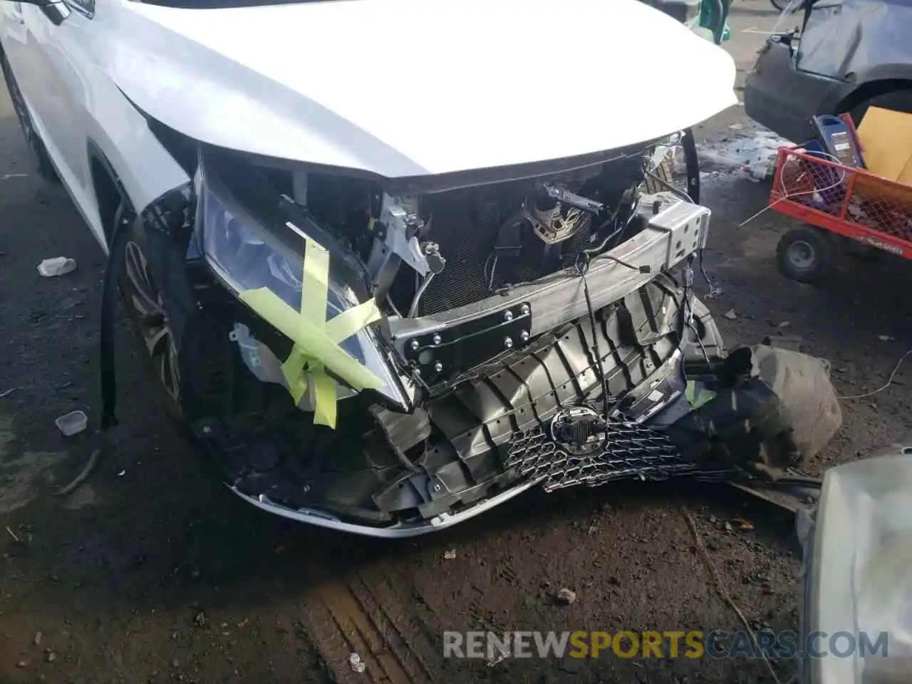 9 Photograph of a damaged car 2T2HZMDA9MC306043 LEXUS RX350 2021