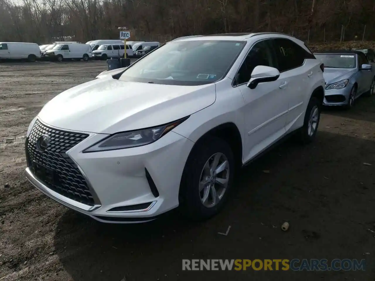 2 Photograph of a damaged car 2T2HZMDAXMC262439 LEXUS RX350 2021