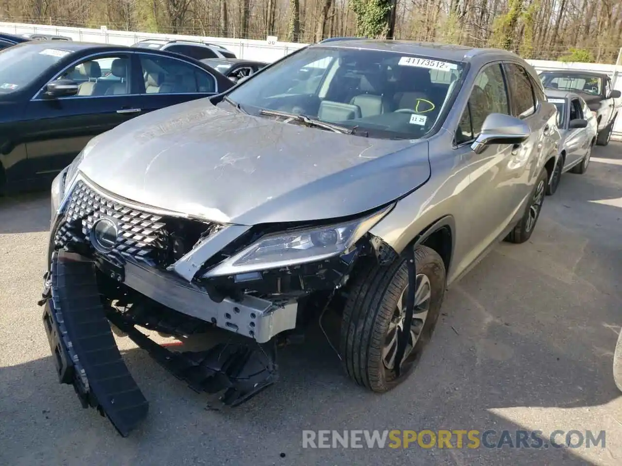 9 Фотография поврежденного автомобиля 2T2HZMDAXMC265776 LEXUS RX350 2021