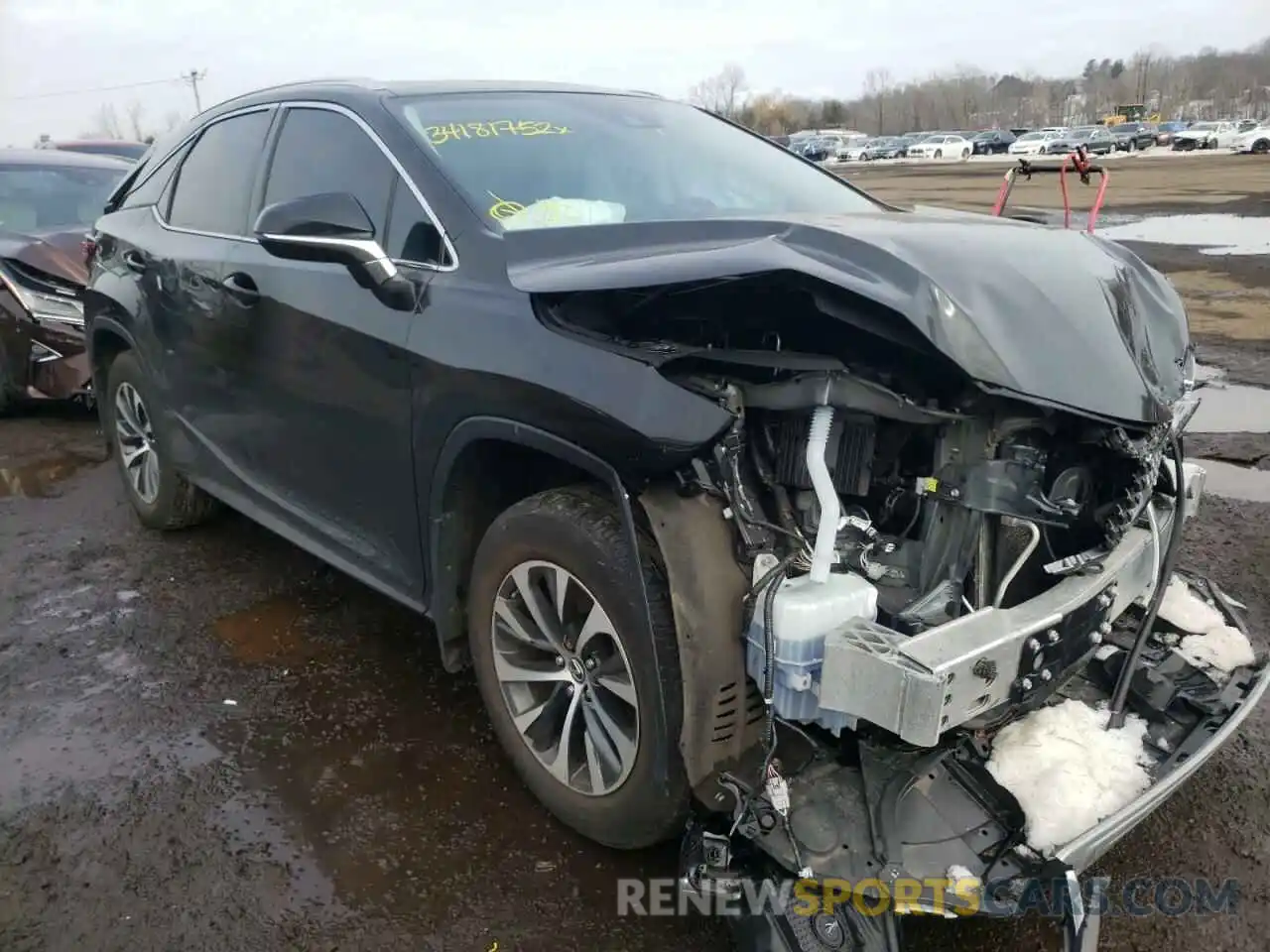 1 Photograph of a damaged car 2T2HZMDAXMC266054 LEXUS RX350 2021