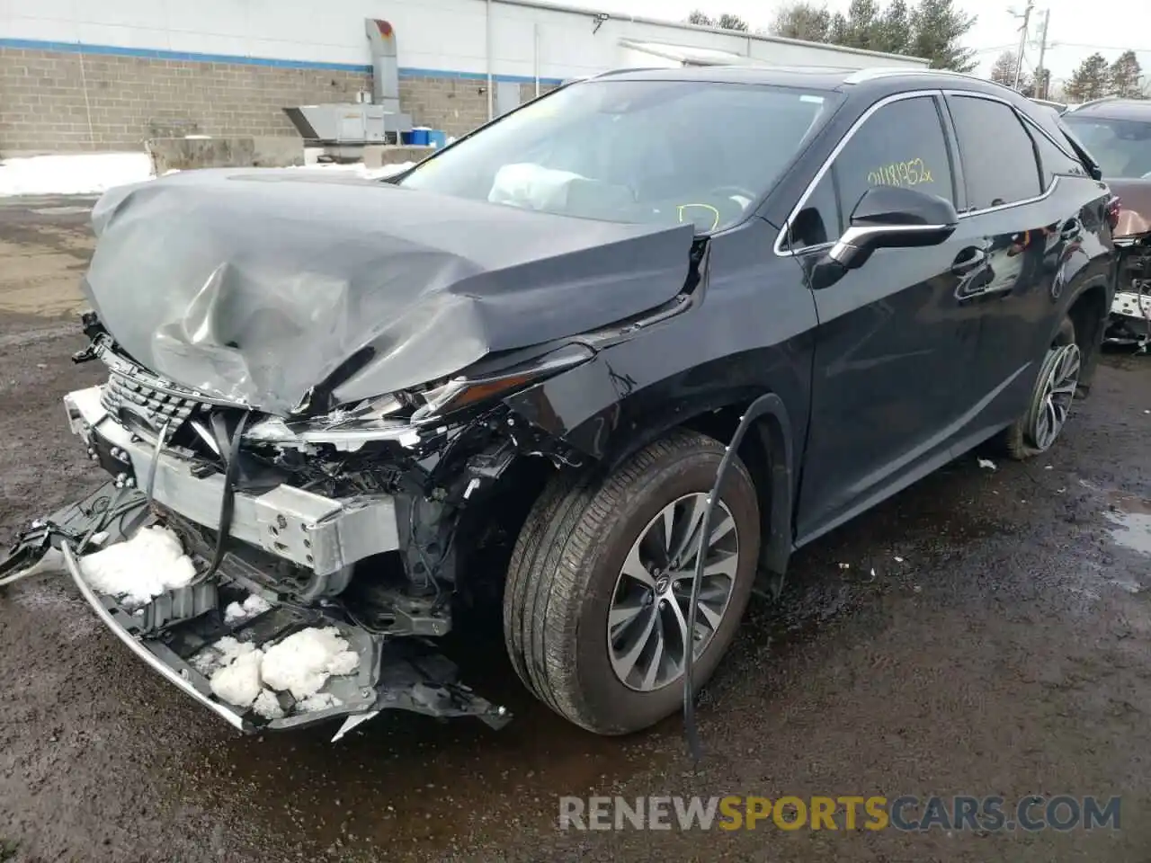 2 Photograph of a damaged car 2T2HZMDAXMC266054 LEXUS RX350 2021