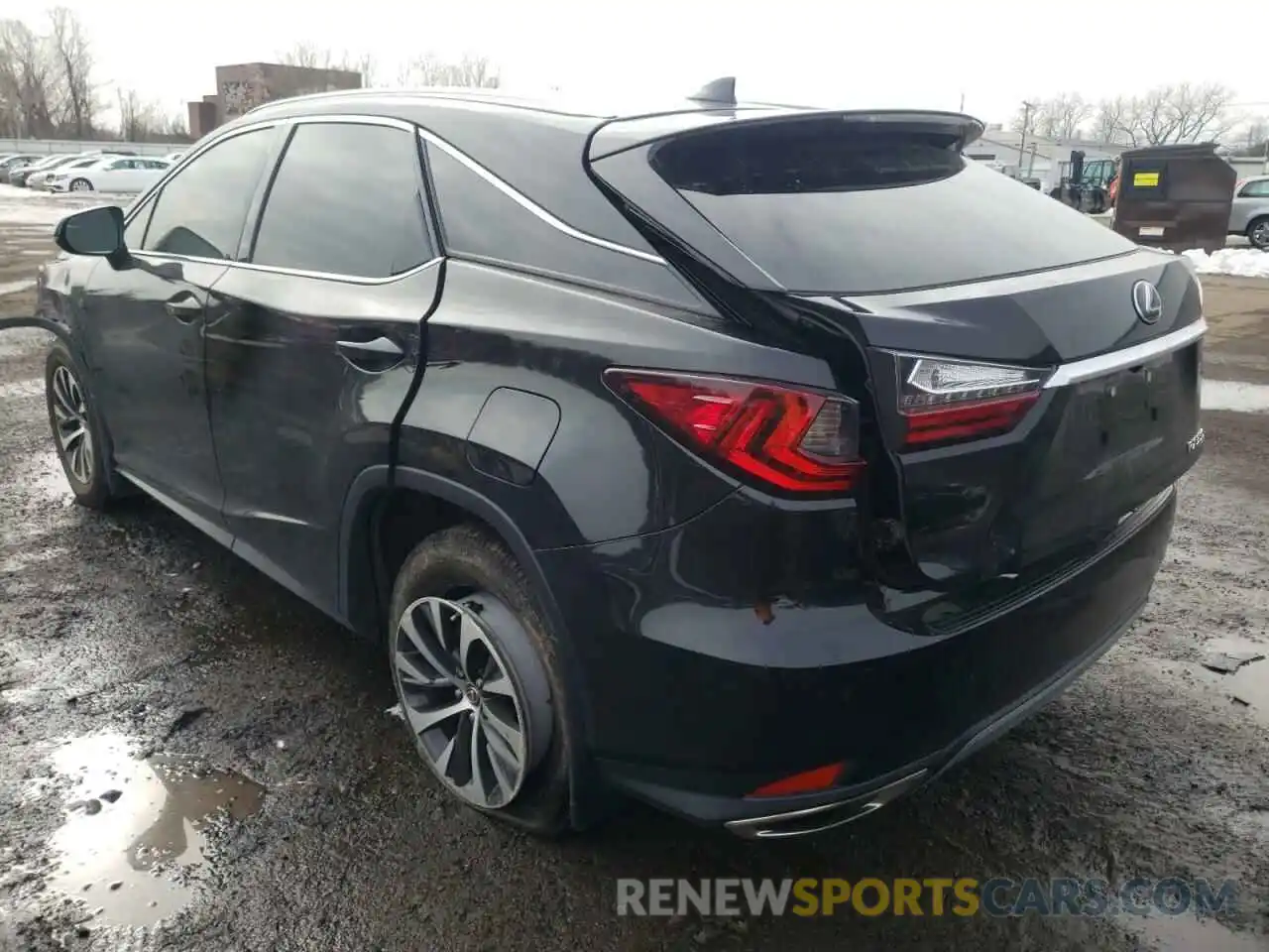 3 Photograph of a damaged car 2T2HZMDAXMC266054 LEXUS RX350 2021