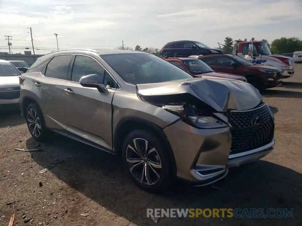 1 Photograph of a damaged car 2T2HZMDAXMC279676 LEXUS RX350 2021