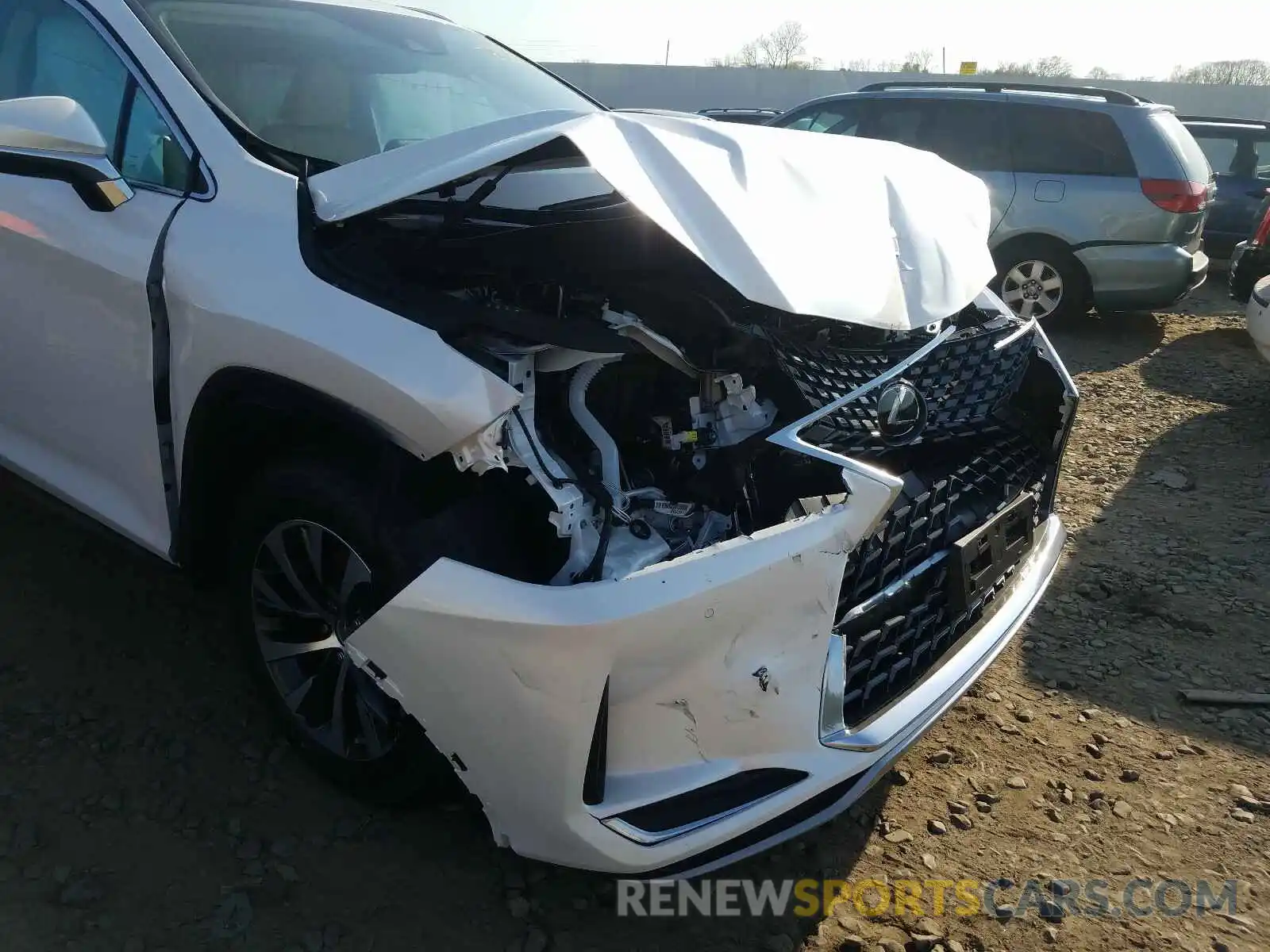 9 Photograph of a damaged car 2T2HZMDAXMC283534 LEXUS RX350 2021