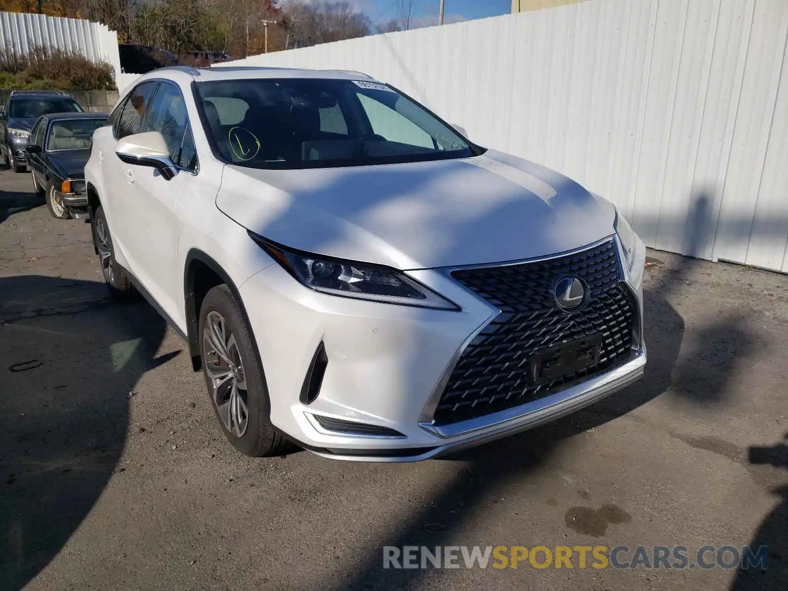 1 Photograph of a damaged car 2T2HZMDAXMC287003 LEXUS RX350 2021