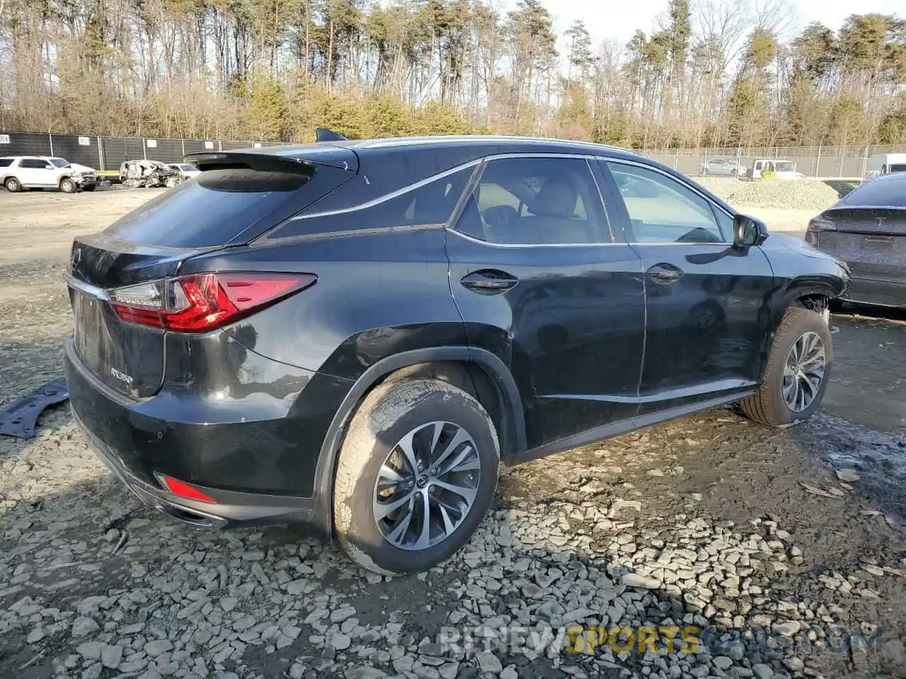 3 Photograph of a damaged car 2T2HZMDAXMC289642 LEXUS RX350 2021