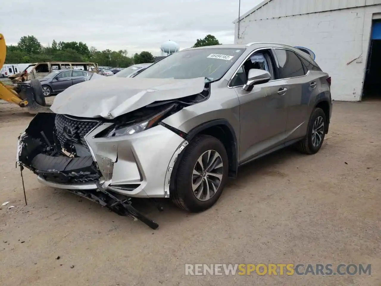 2 Photograph of a damaged car 2T2HZMDAXMC293884 LEXUS RX350 2021