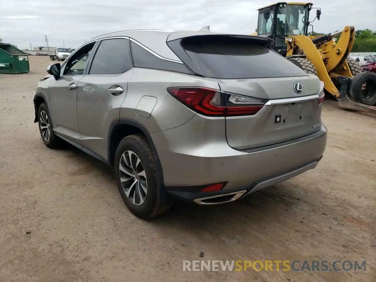 3 Photograph of a damaged car 2T2HZMDAXMC293884 LEXUS RX350 2021