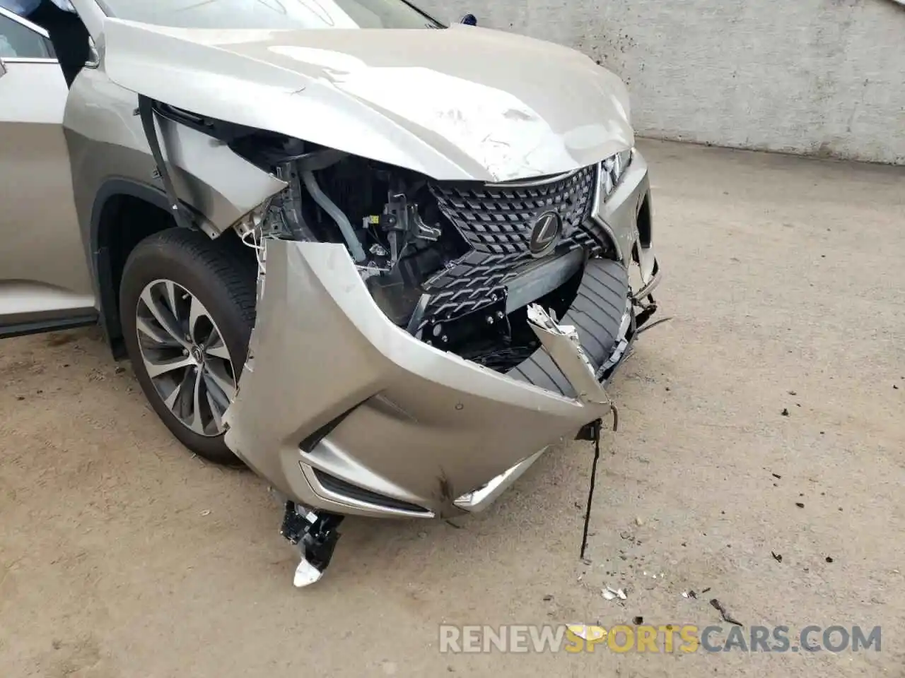 9 Фотография поврежденного автомобиля 2T2HZMDAXMC293884 LEXUS RX350 2021