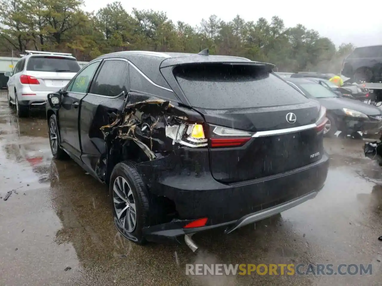 3 Photograph of a damaged car 2T2HZMDAXMC298812 LEXUS RX350 2021