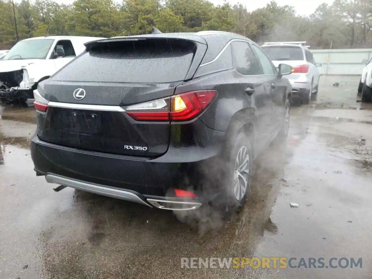 4 Photograph of a damaged car 2T2HZMDAXMC298812 LEXUS RX350 2021