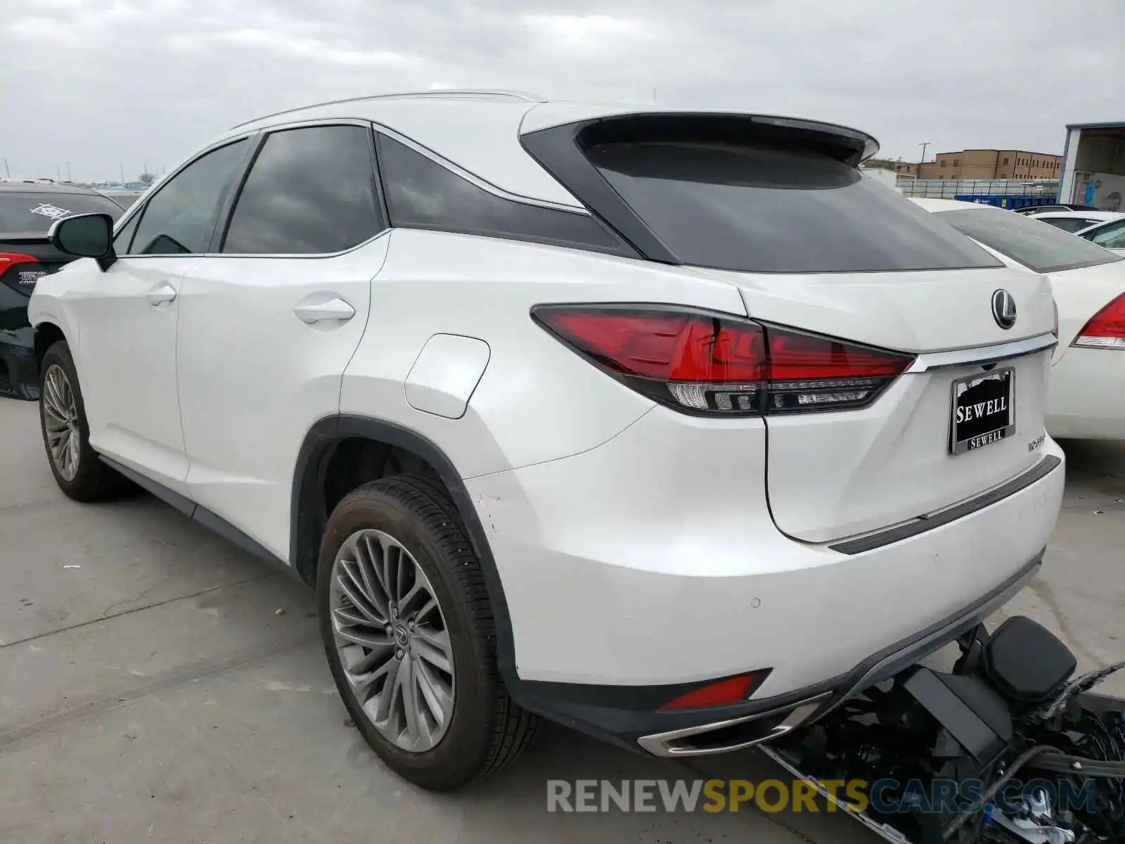 3 Фотография поврежденного автомобиля 2T2JZMAA3MC188254 LEXUS RX350 2021