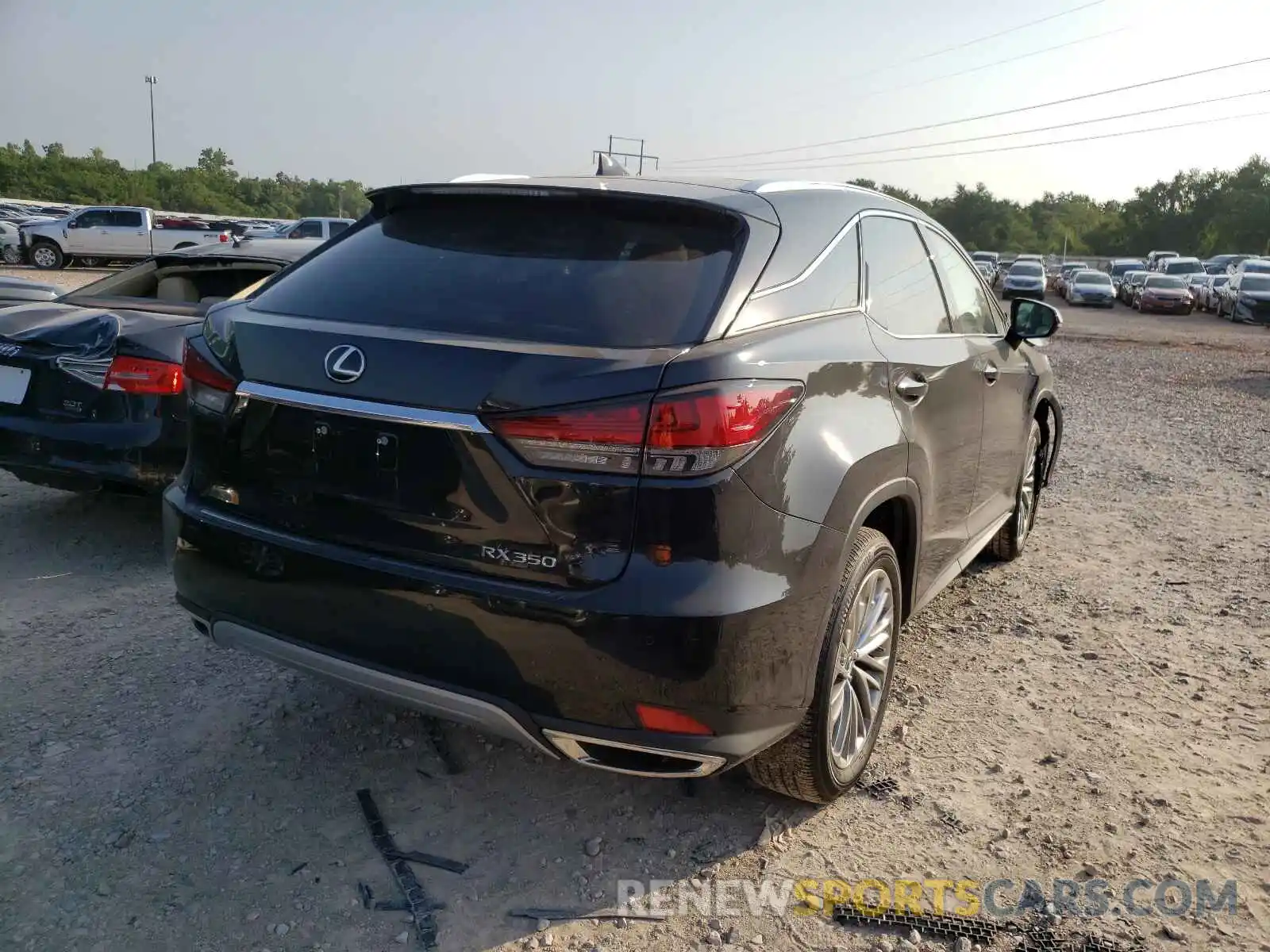 4 Photograph of a damaged car 2T2JZMAA4MC187453 LEXUS RX350 2021