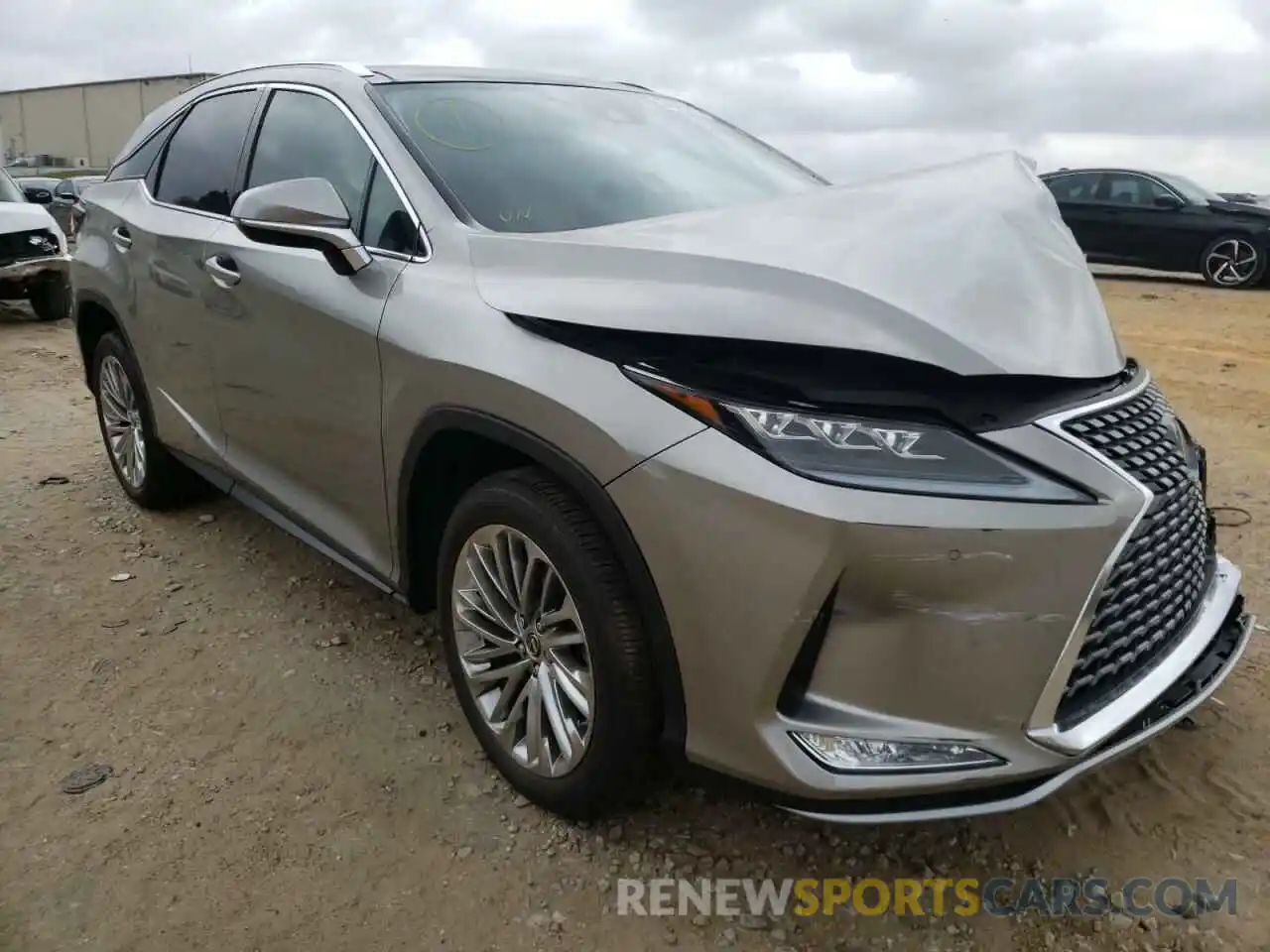 1 Фотография поврежденного автомобиля 2T2JZMAA5MC203160 LEXUS RX350 2021