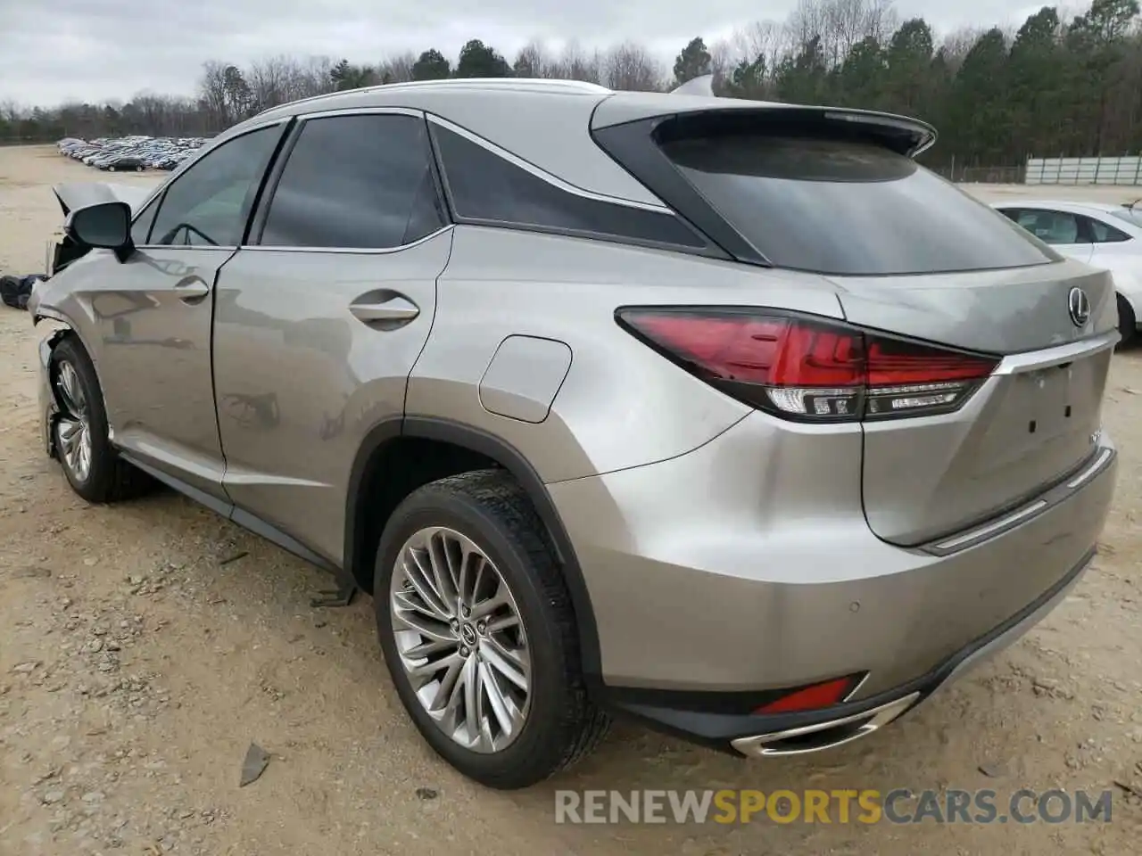 3 Photograph of a damaged car 2T2JZMAA5MC203160 LEXUS RX350 2021