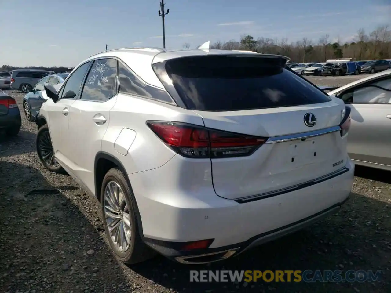 3 Photograph of a damaged car 2T2JZMAA8MC198035 LEXUS RX350 2021