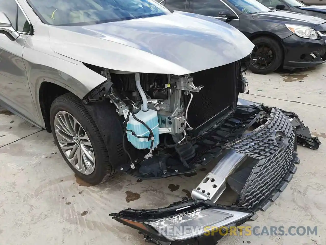 9 Фотография поврежденного автомобиля 2T2JZMAA8MC217845 LEXUS RX350 2021