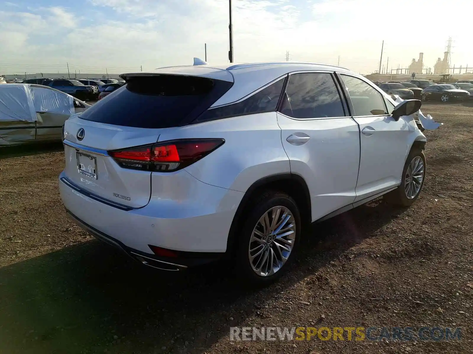 4 Photograph of a damaged car 2T2JZMAA9MC196777 LEXUS RX350 2021