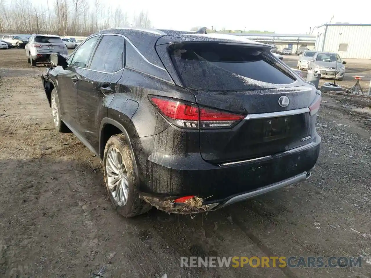 3 Фотография поврежденного автомобиля 2T2JZMDA1MC264680 LEXUS RX350 2021