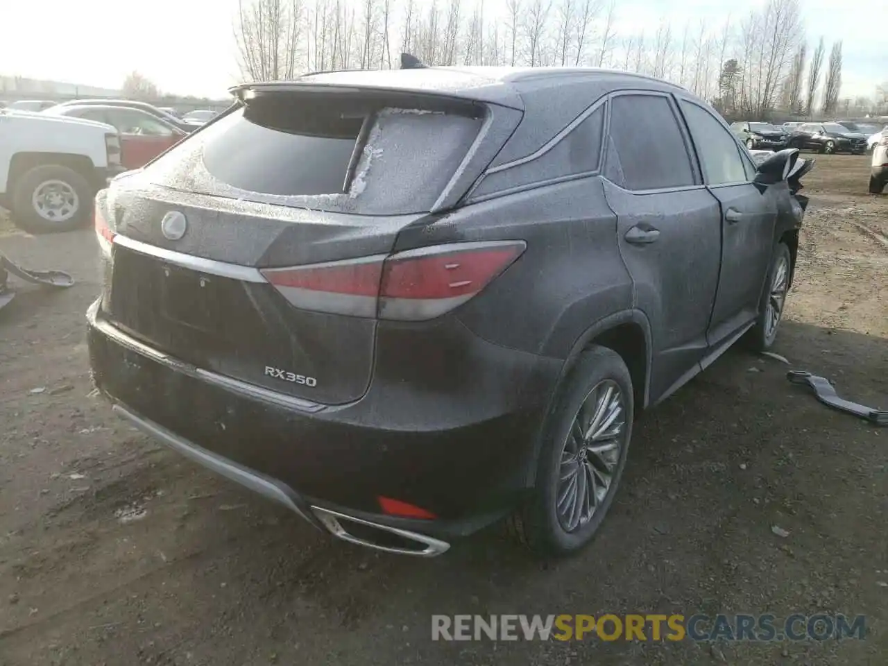 4 Фотография поврежденного автомобиля 2T2JZMDA1MC264680 LEXUS RX350 2021