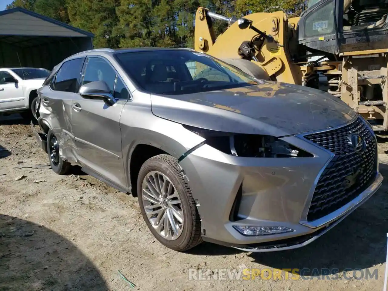 1 Фотография поврежденного автомобиля 2T2JZMDA1MC292754 LEXUS RX350 2021