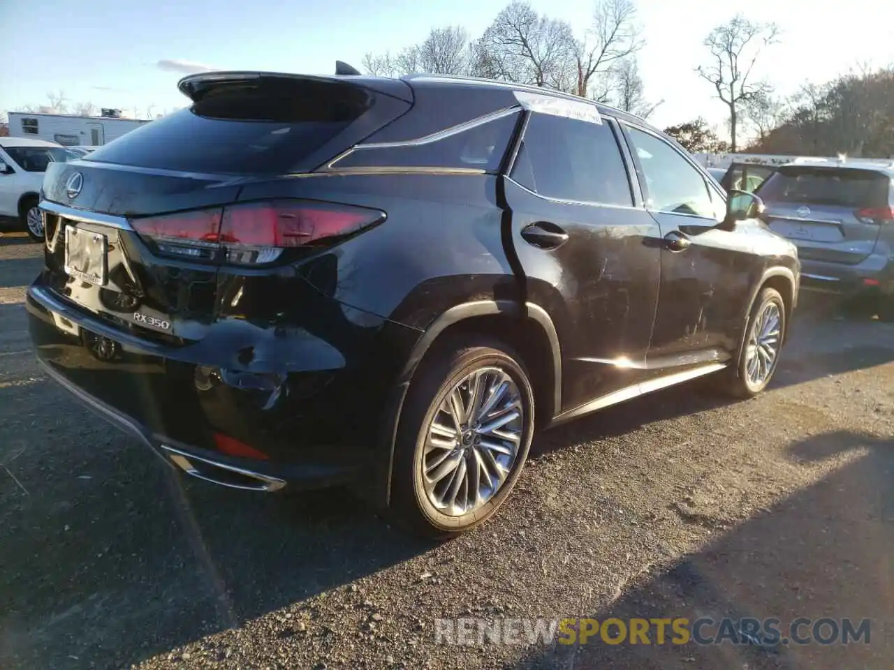 4 Photograph of a damaged car 2T2JZMDA3MC306931 LEXUS RX350 2021