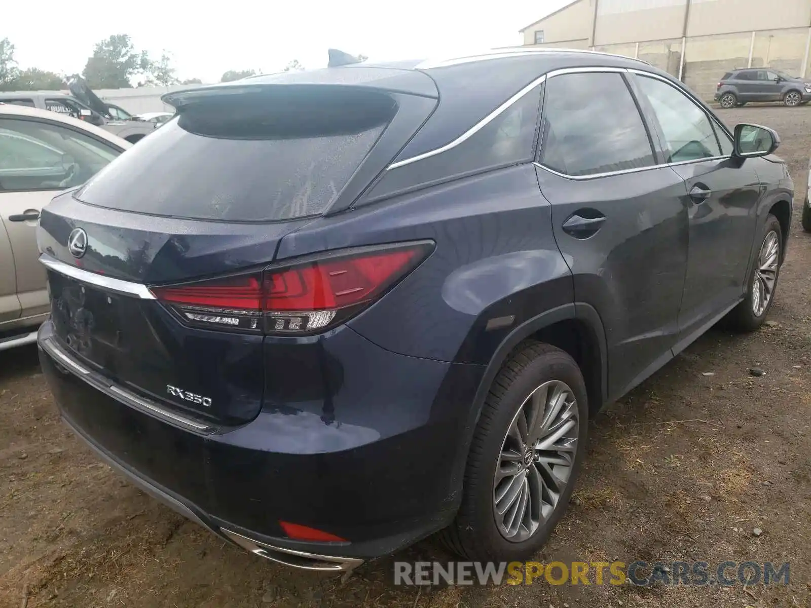 4 Фотография поврежденного автомобиля 2T2JZMDA7MC268281 LEXUS RX350 2021