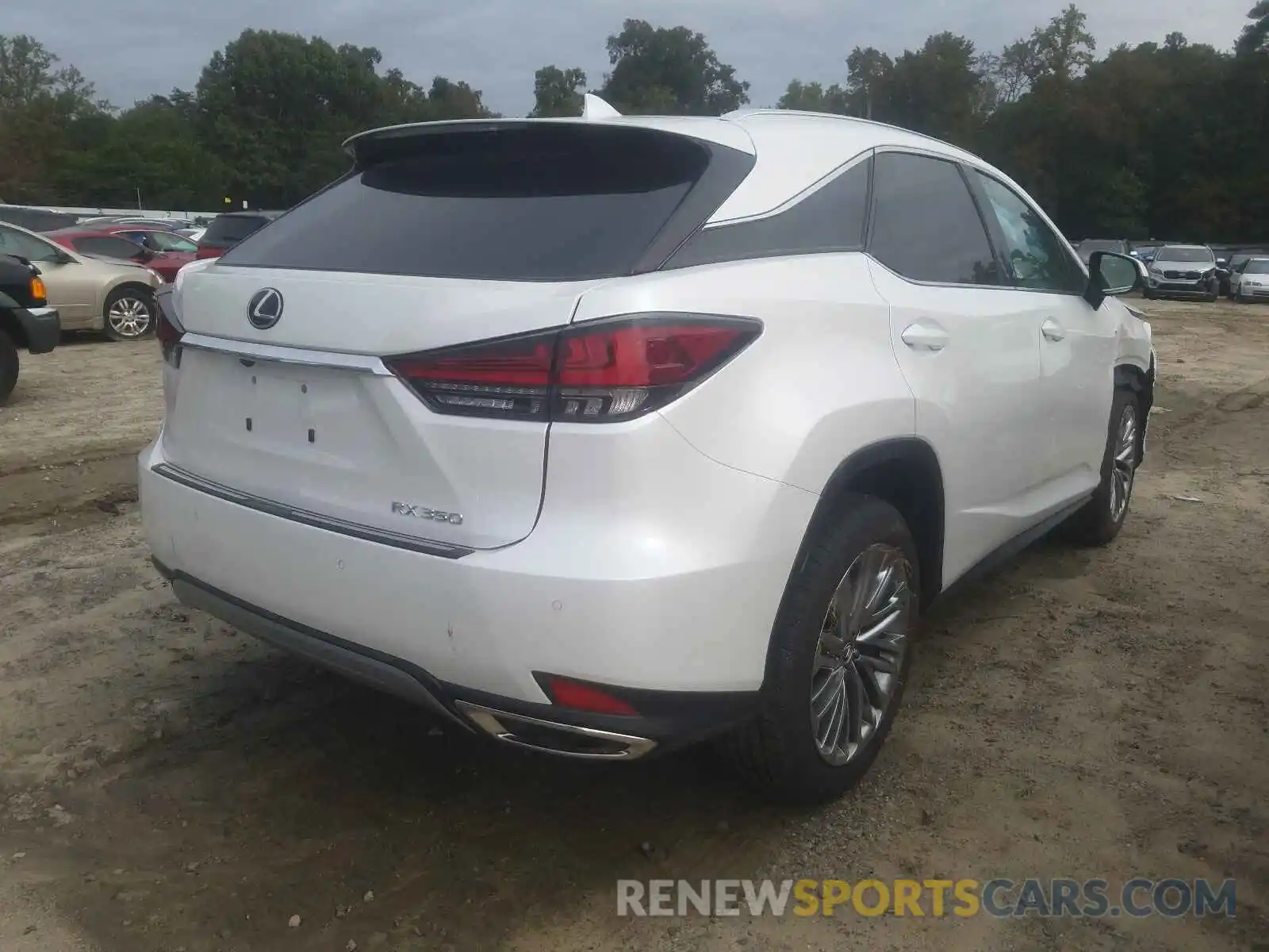 4 Photograph of a damaged car 2T2JZMDA8MC283730 LEXUS RX350 2021