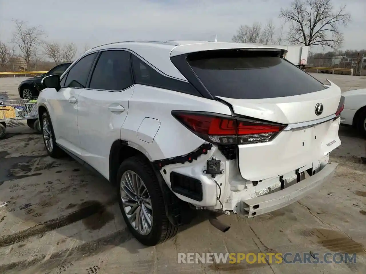 3 Photograph of a damaged car 2T2JZMDA9MC279217 LEXUS RX350 2021