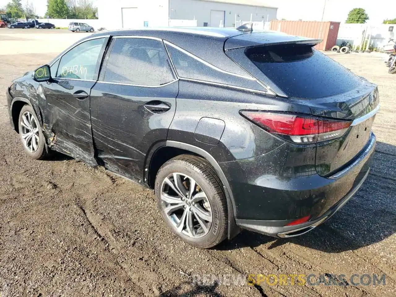 3 Фотография поврежденного автомобиля 2T2JZMDA9MC283638 LEXUS RX350 2021